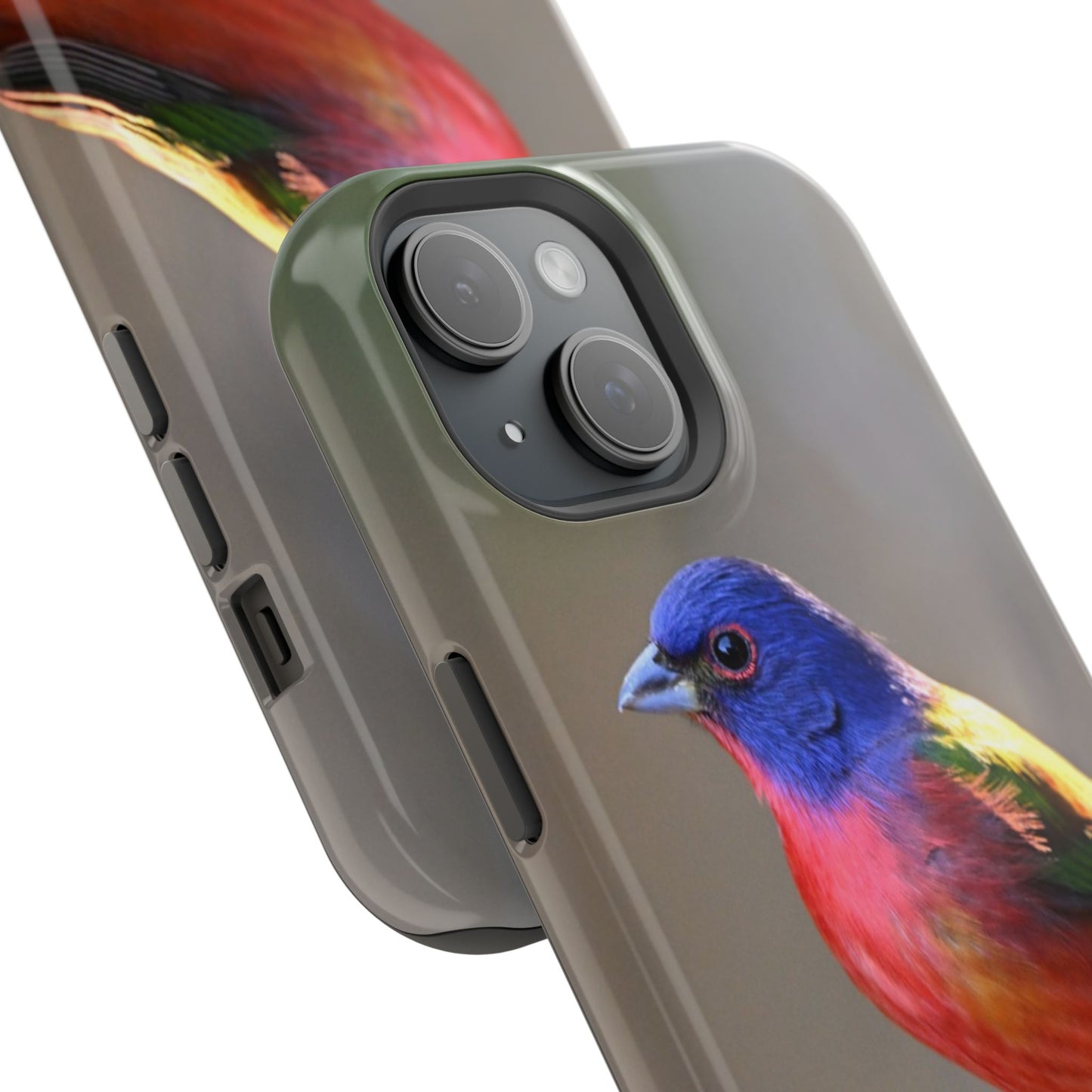 Colorful Bird Phone Case, Magnetic Tough Cases, Nature Lover Gift, Wildlife Phone Cover, Eco-Friendly Tech Accessories