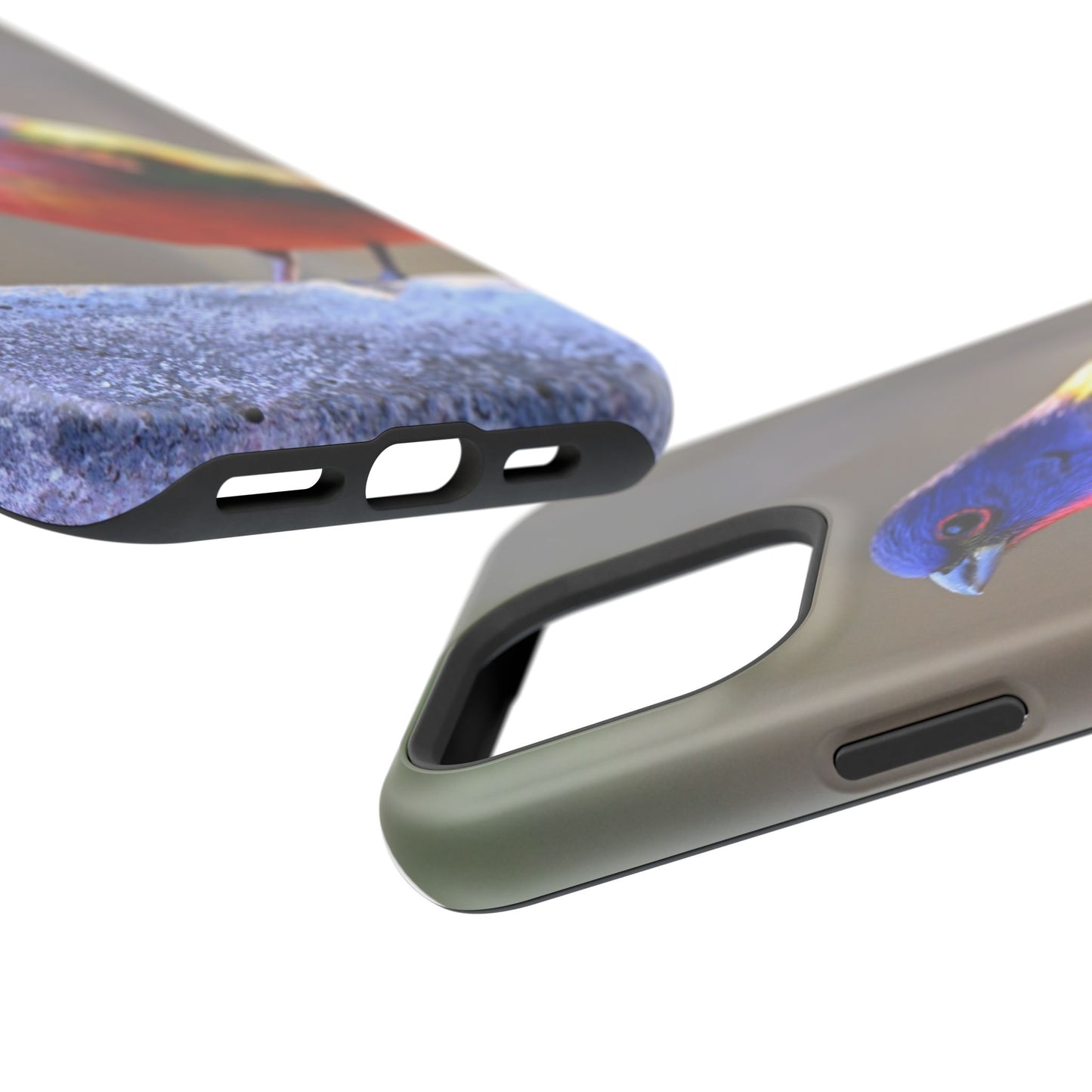 Colorful Bird Phone Case, Magnetic Tough Cases, Nature Lover Gift, Wildlife Phone Cover, Eco-Friendly Tech Accessories