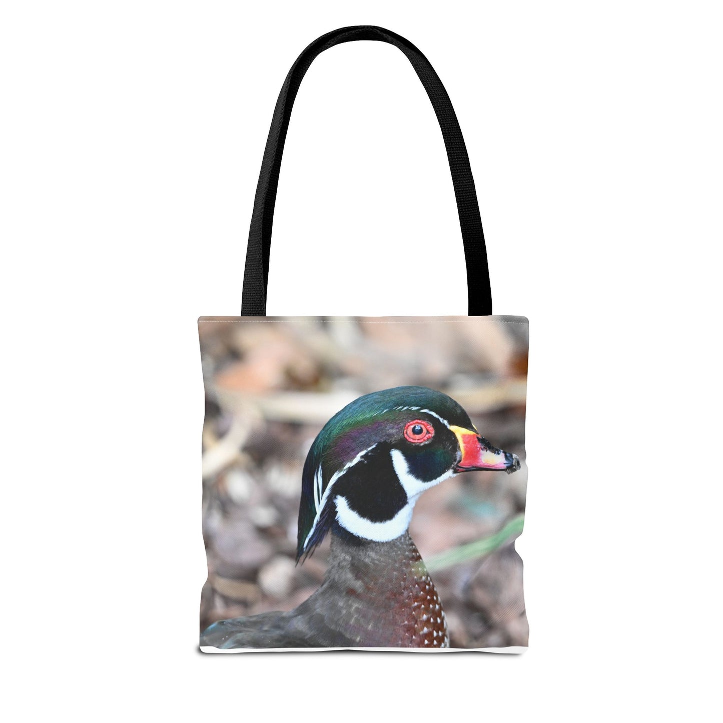 Wood Duck Tote Bag, Nature Lover Eco-Friendly Tote, Gift for Bird Enthusiasts, Stylish Reusable Shopping Bag, Photography Art Bag