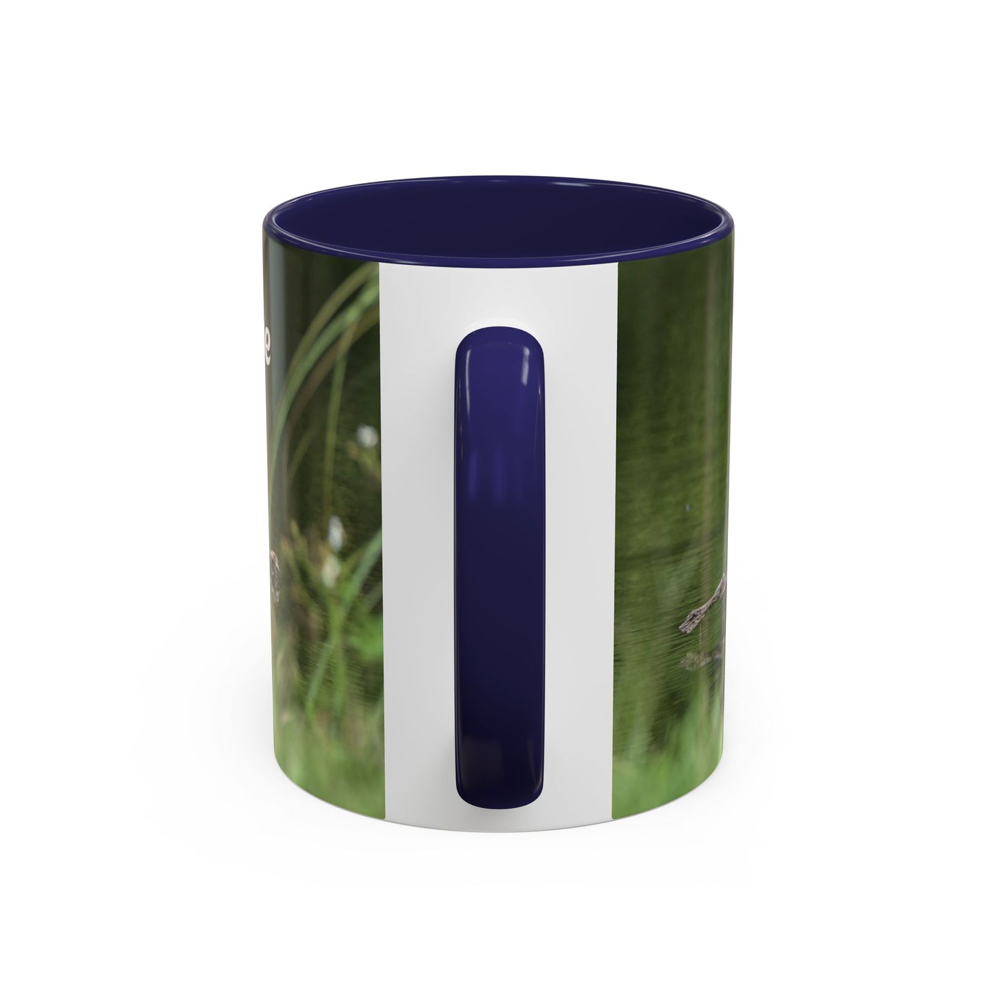 Nature-Inspired Coffee Mug with 'Coffee Time' Design - Perfect Gift for Nature Lovers