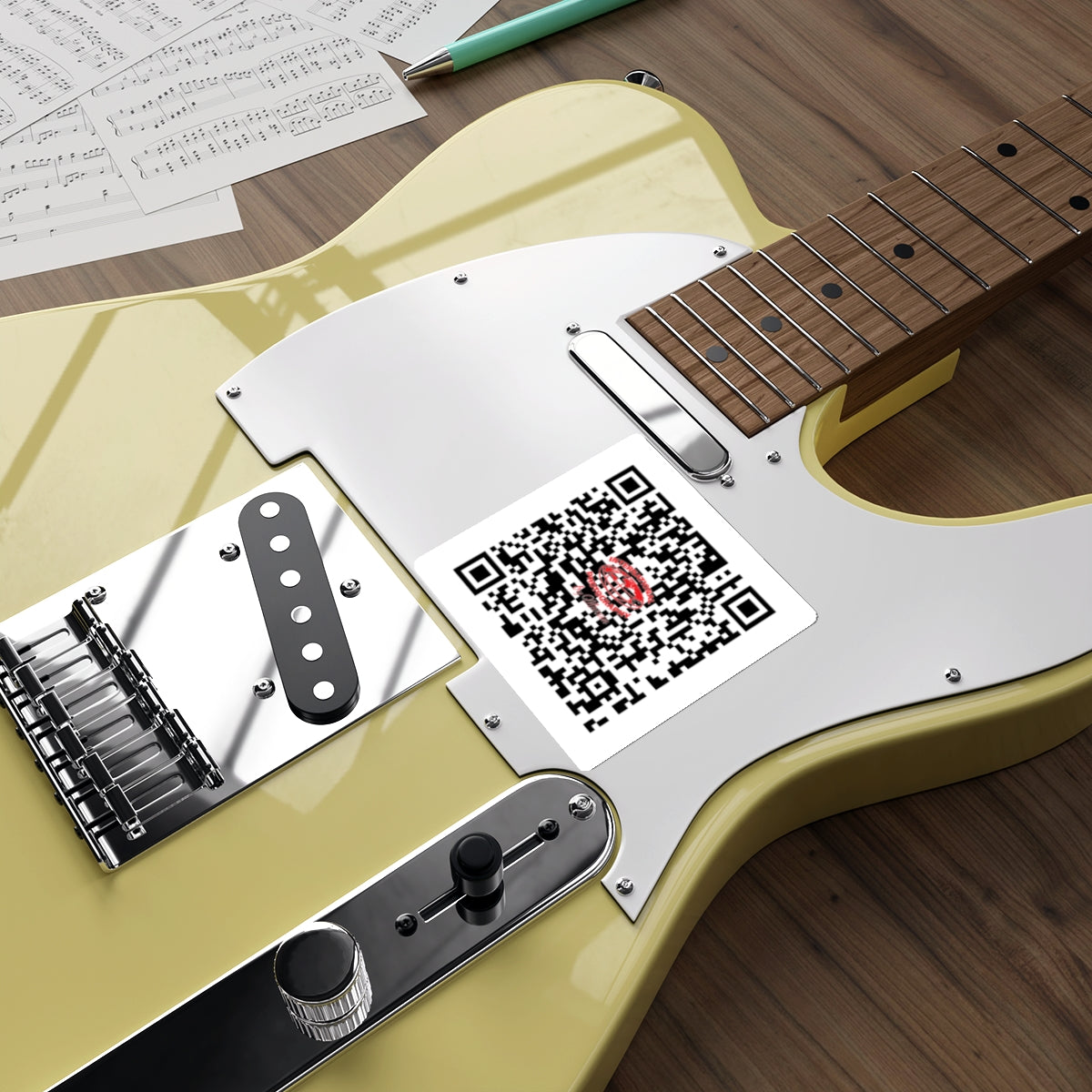 Custom QR Code Die-Cut Stickers, Laptop Decals, Personalized Stickers, Unique Gifts, Office Supplies, Fun Decor