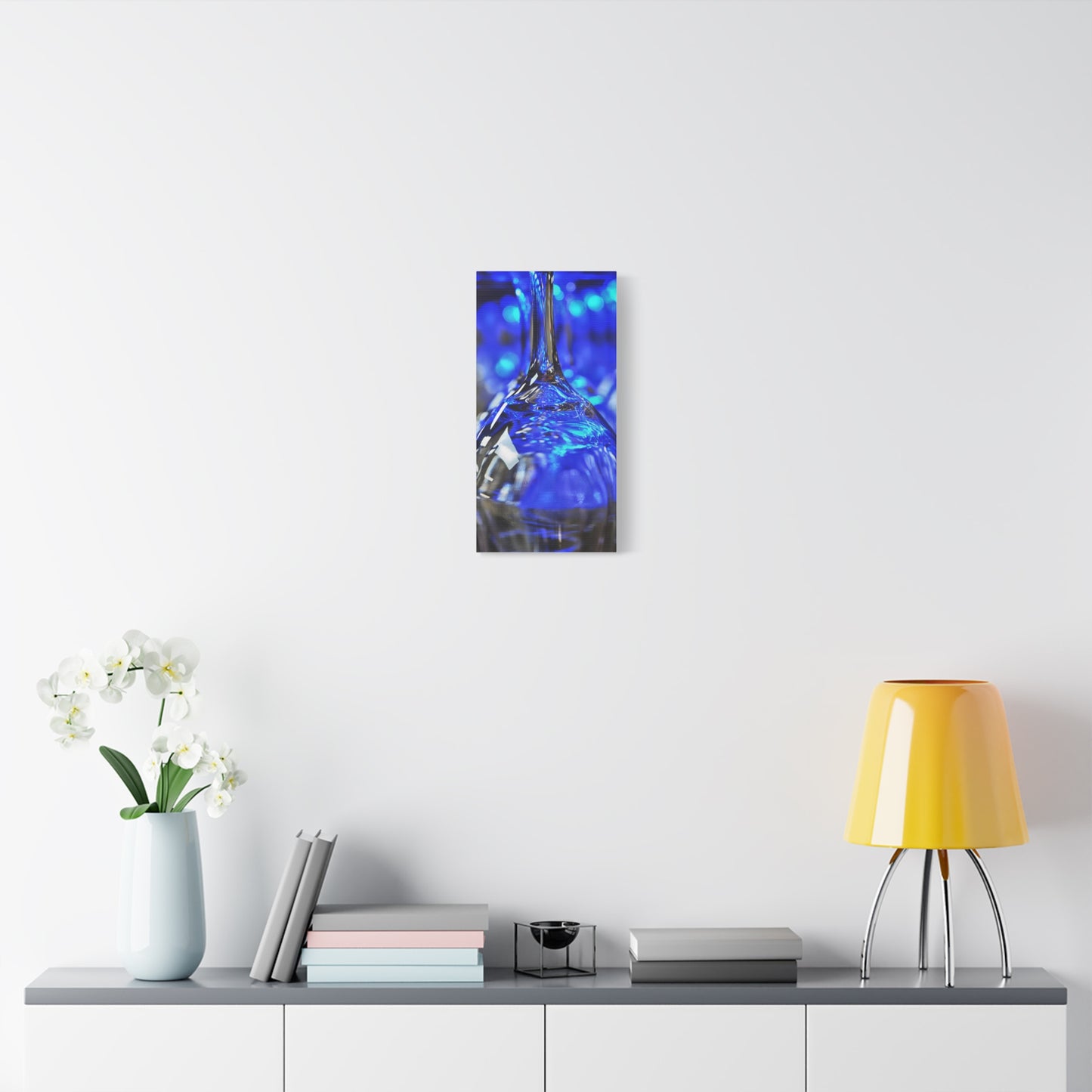 Blue Reflection Canvas Art Print