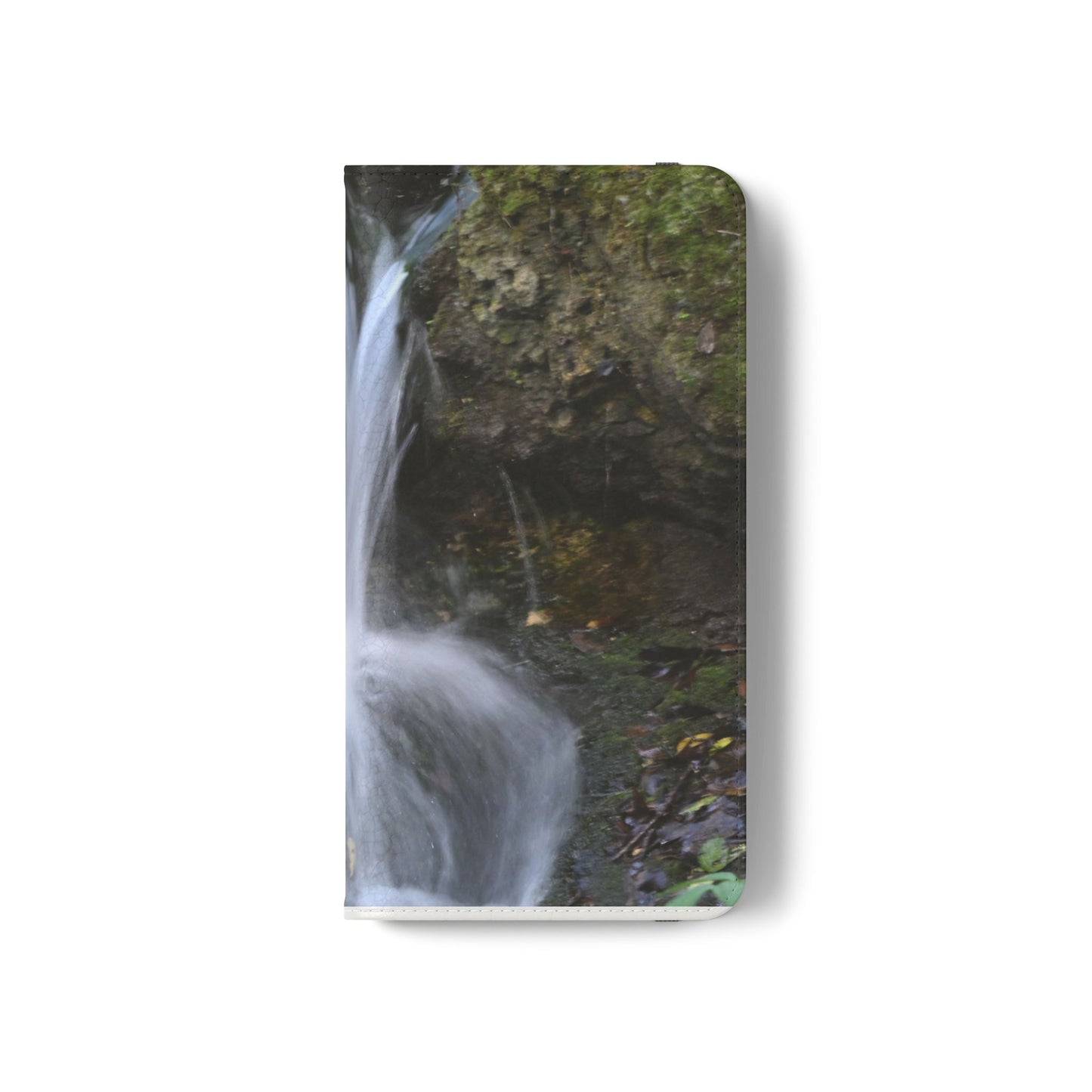 Scenic Waterfall Flip Case, Nature Phone Wallet, Eco-Friendly Phone Accessory, Gift for Nature Lovers, Travel Must-Have