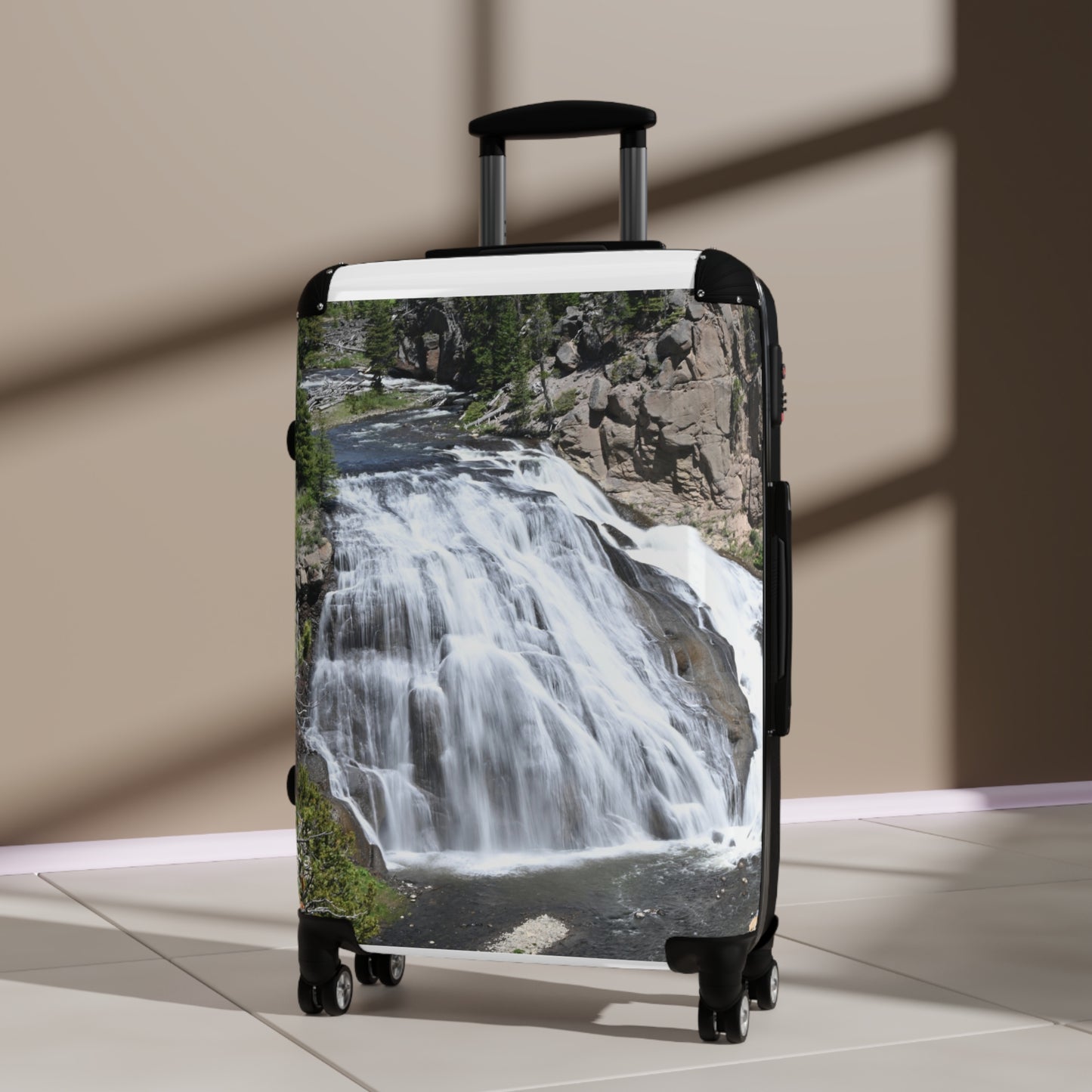Beautiful Waterfall Print Suitcase - Travel Luggage for Nature Lovers, Adventure Gear, Stylish Carry-On, Gift for Travelers, Vacation Essentials