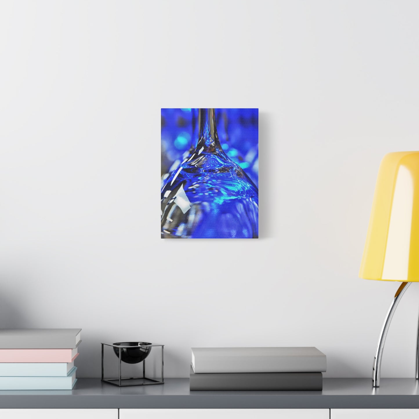 Blue Reflection Canvas Art Print