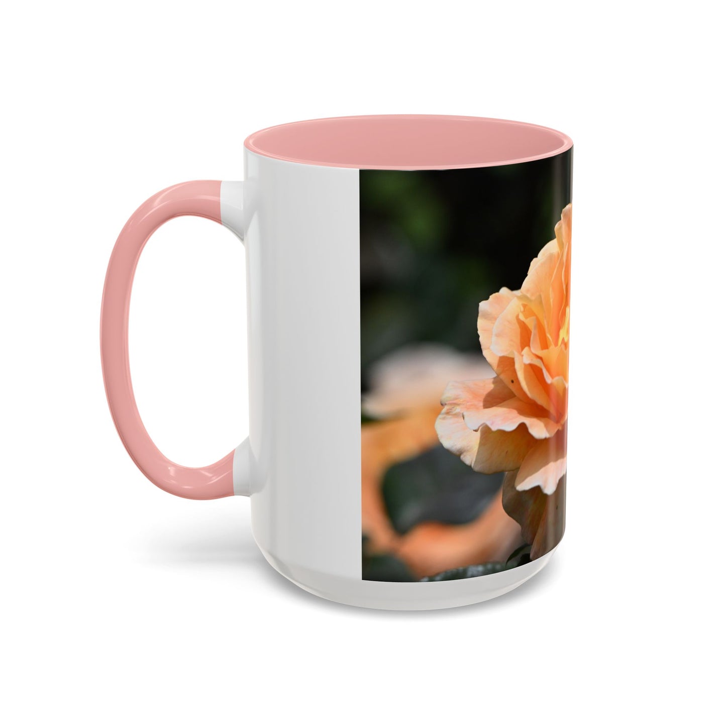 Floral Accent Coffee Mug - Stylish Drinkware for Nature Lovers, Gift for Her, Home Decor, Tea Lovers, Floral Gifts