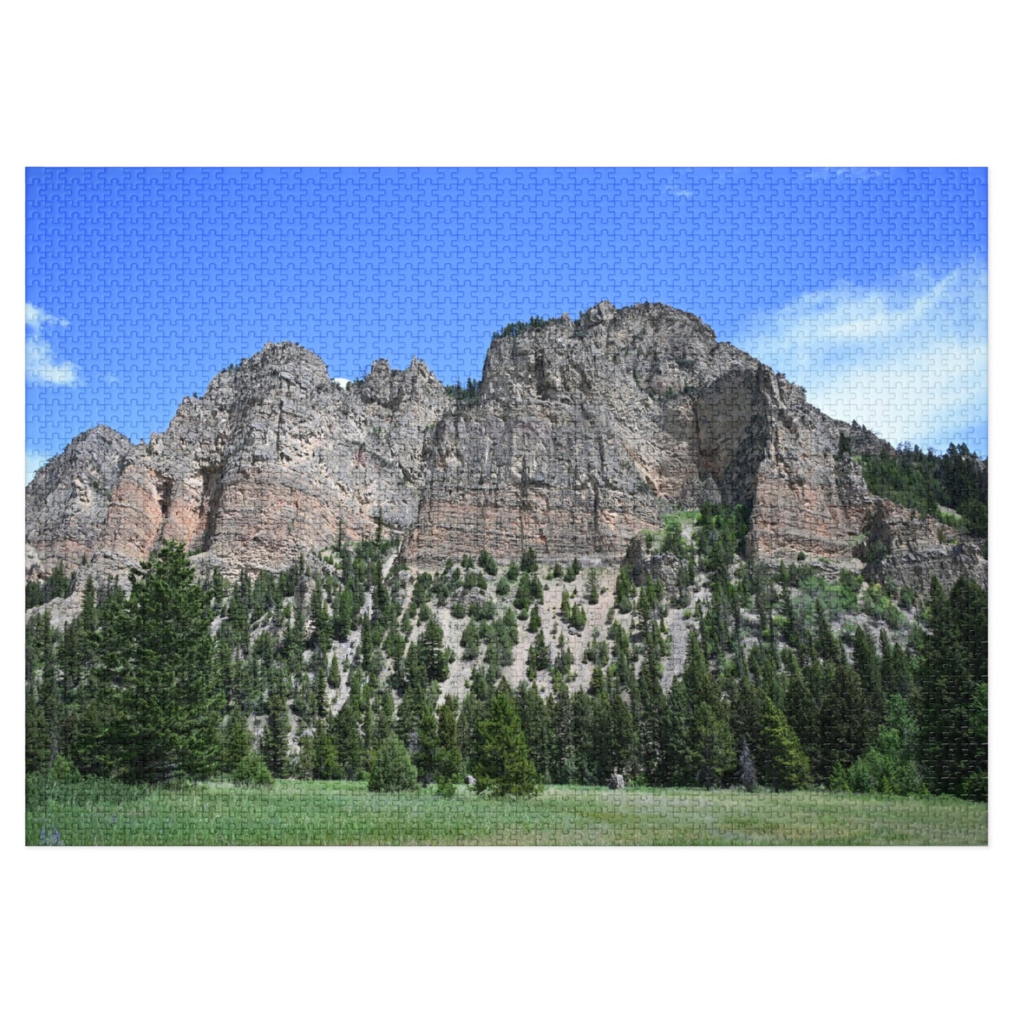 Scenic Jigsaw Puzzle with Tin - Perfect Gift for Nature Lovers, Family Fun, Home Décor, Relaxation Activity, Hiking Theme