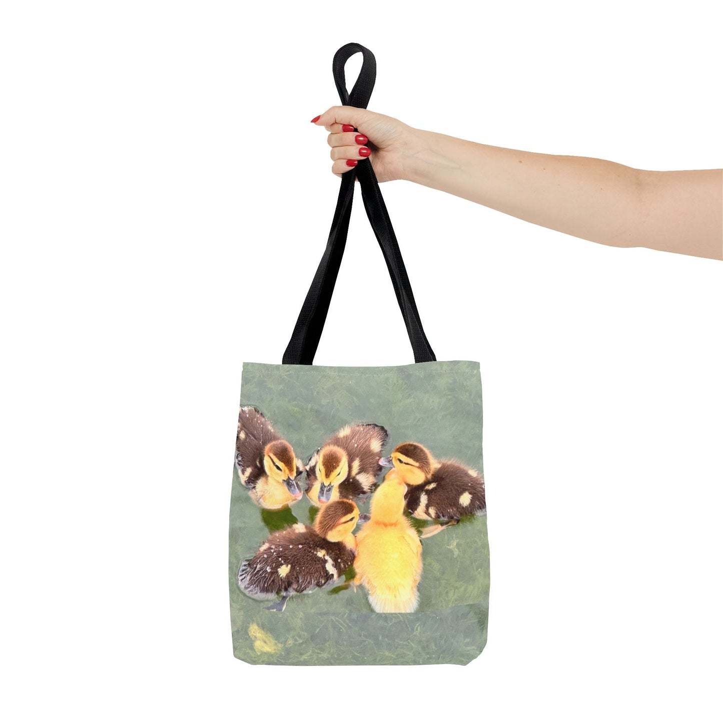 Charming Duckling Tote Bag | Cute Bag for Animal Lovers, Spring Gift, Shopping Bag, Eco-Friendly, Perfect for Mother's Day