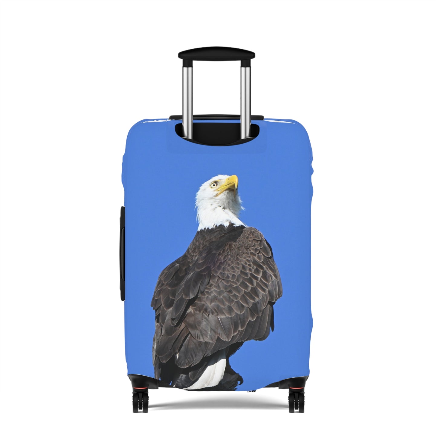 Eagle Luggage Cover, Travel Bag Protector, Suitcase Wrap, Eagle Design, Gift for Travelers, Vacation Accessories