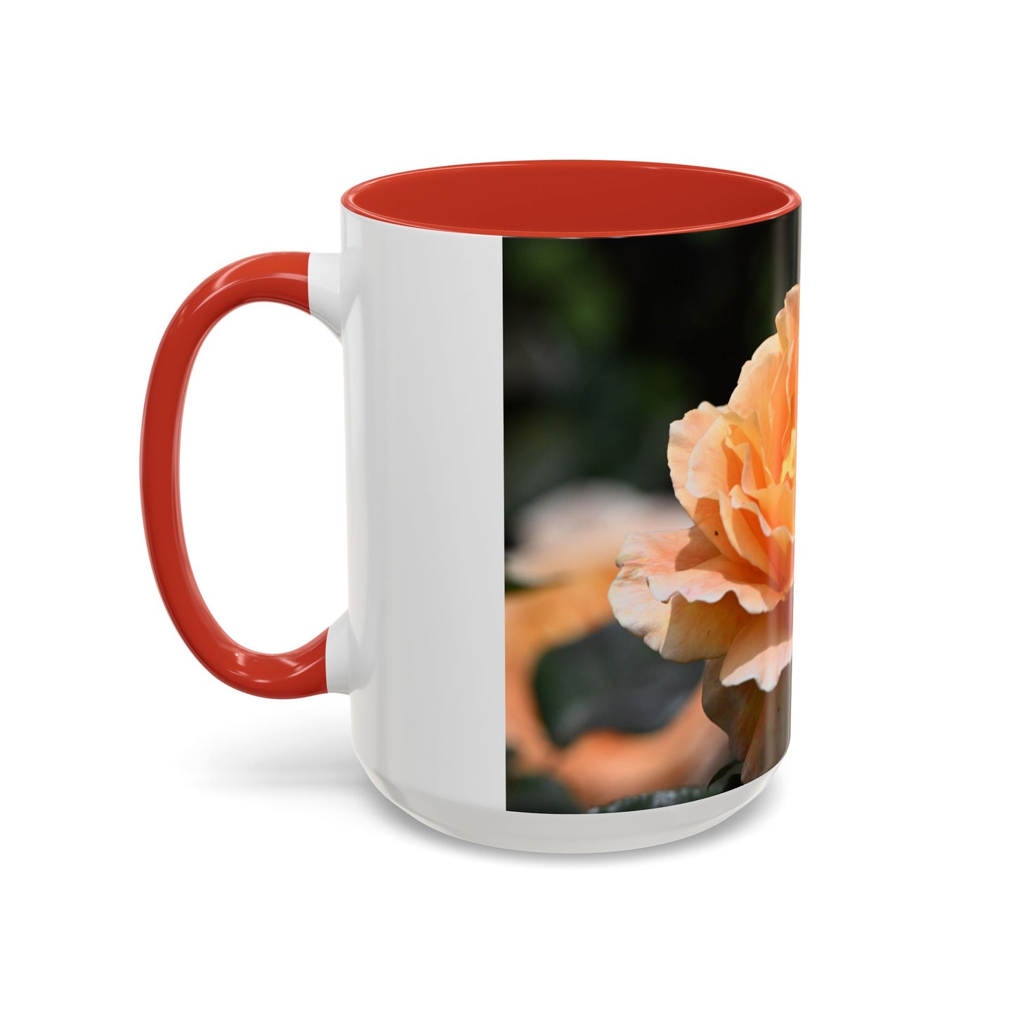 Floral Accent Coffee Mug - Stylish Drinkware for Nature Lovers, Gift for Her, Home Decor, Tea Lovers, Floral Gifts