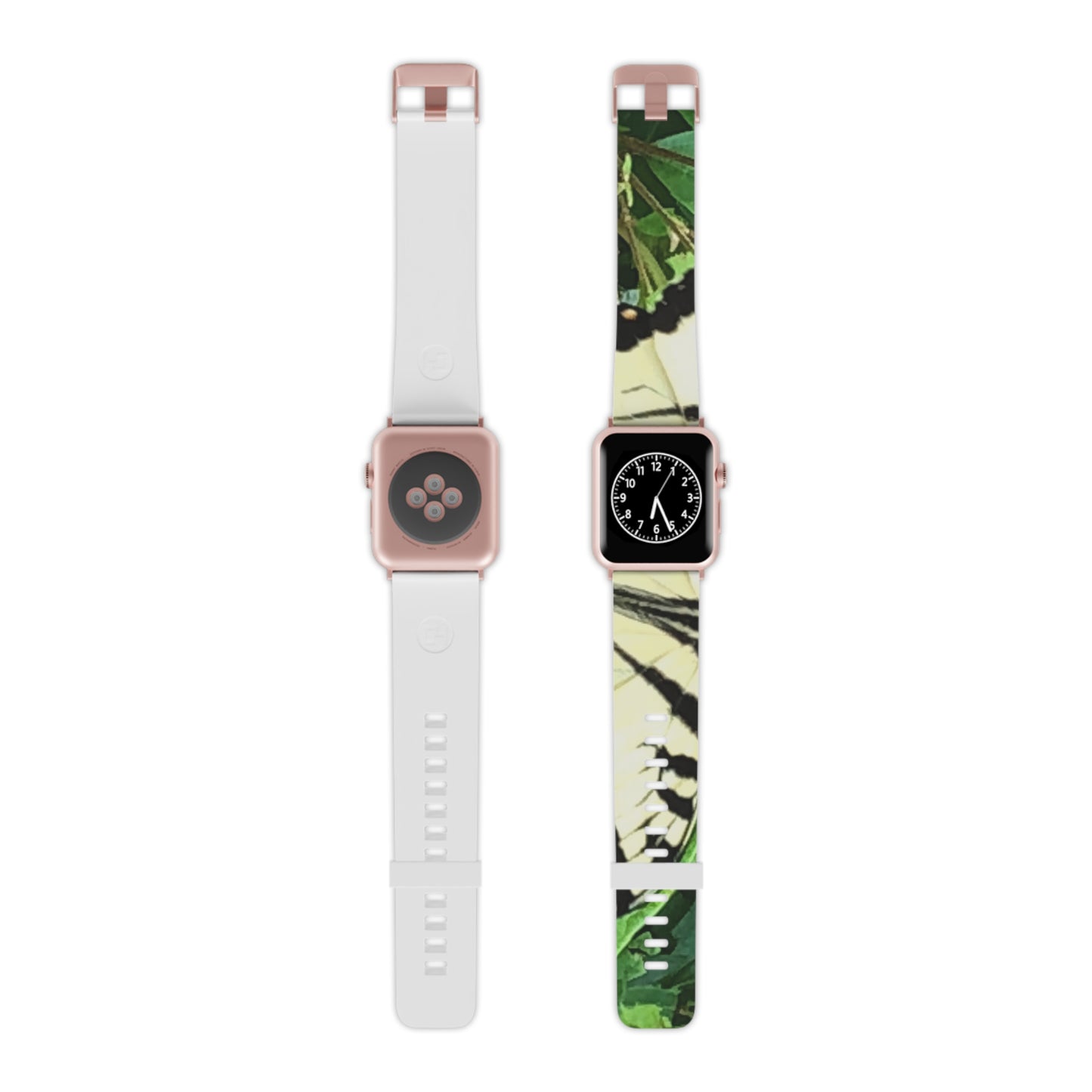 Stylish Apple Watch Band - Butterfly Design, Floral Watch Strap, Unique Gift for Her, Birthday Present, Trendy Accessory