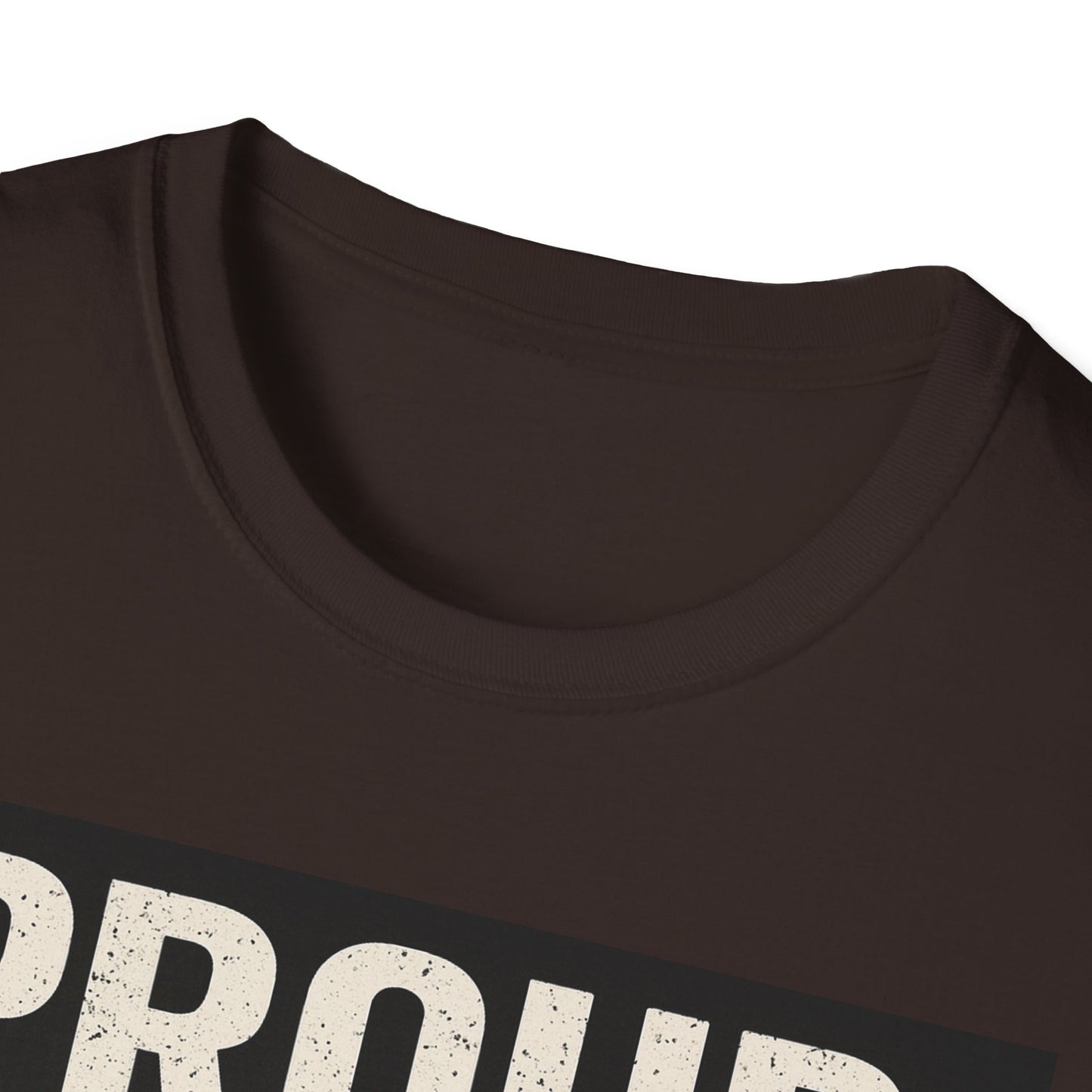 Proud Military Brat T-Shirt, Unisex Softstyle Tee, Patriotic Gift, Military Family Apparel, Comfortable Casual Wear, Support Our Troops