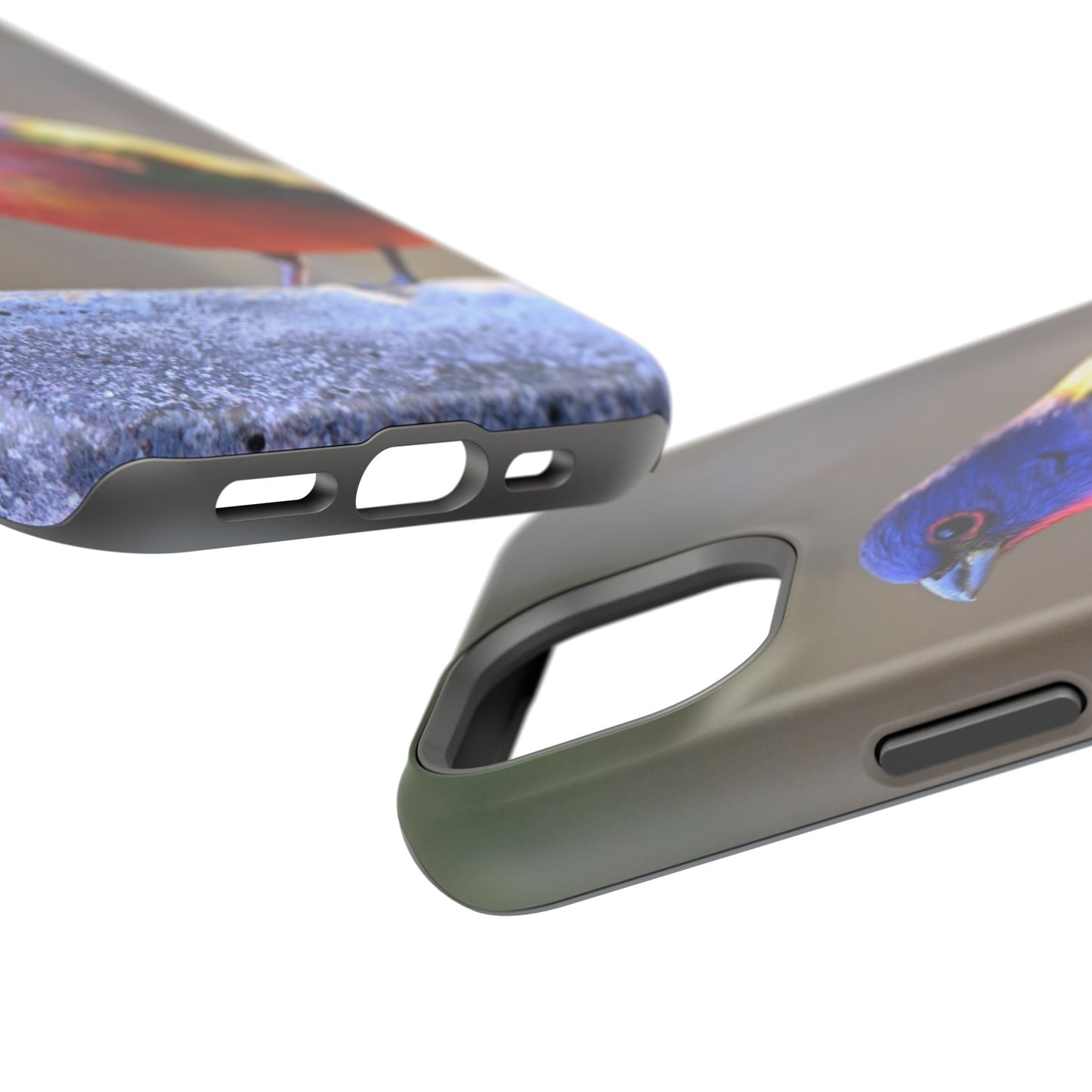 Colorful Bird Phone Case, Magnetic Tough Cases, Nature Lover Gift, Wildlife Phone Cover, Eco-Friendly Tech Accessories