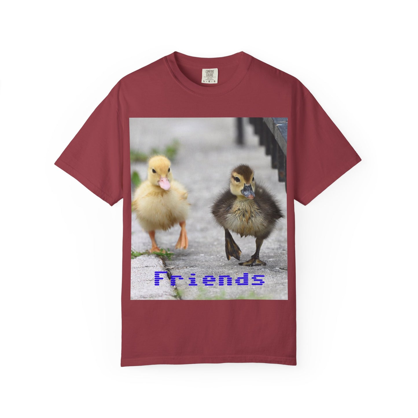 Friends Graphic T-Shirt, Cute Animal Tee, Unisex Casual Wear, Gift for Animal Lovers, Friendship Day Apparel