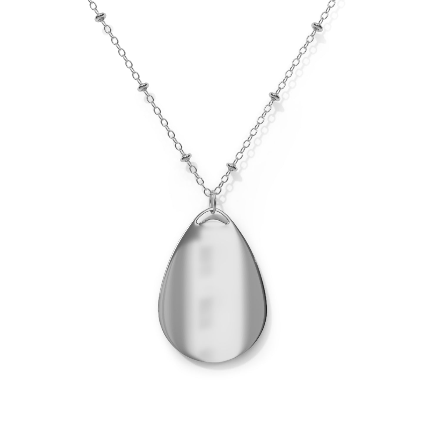 Nature-Inspired Oval Pendant Necklace, Bird Jewelry, Thoughtful Gift, Everyday Wear, Mother's Day, Nature Lover