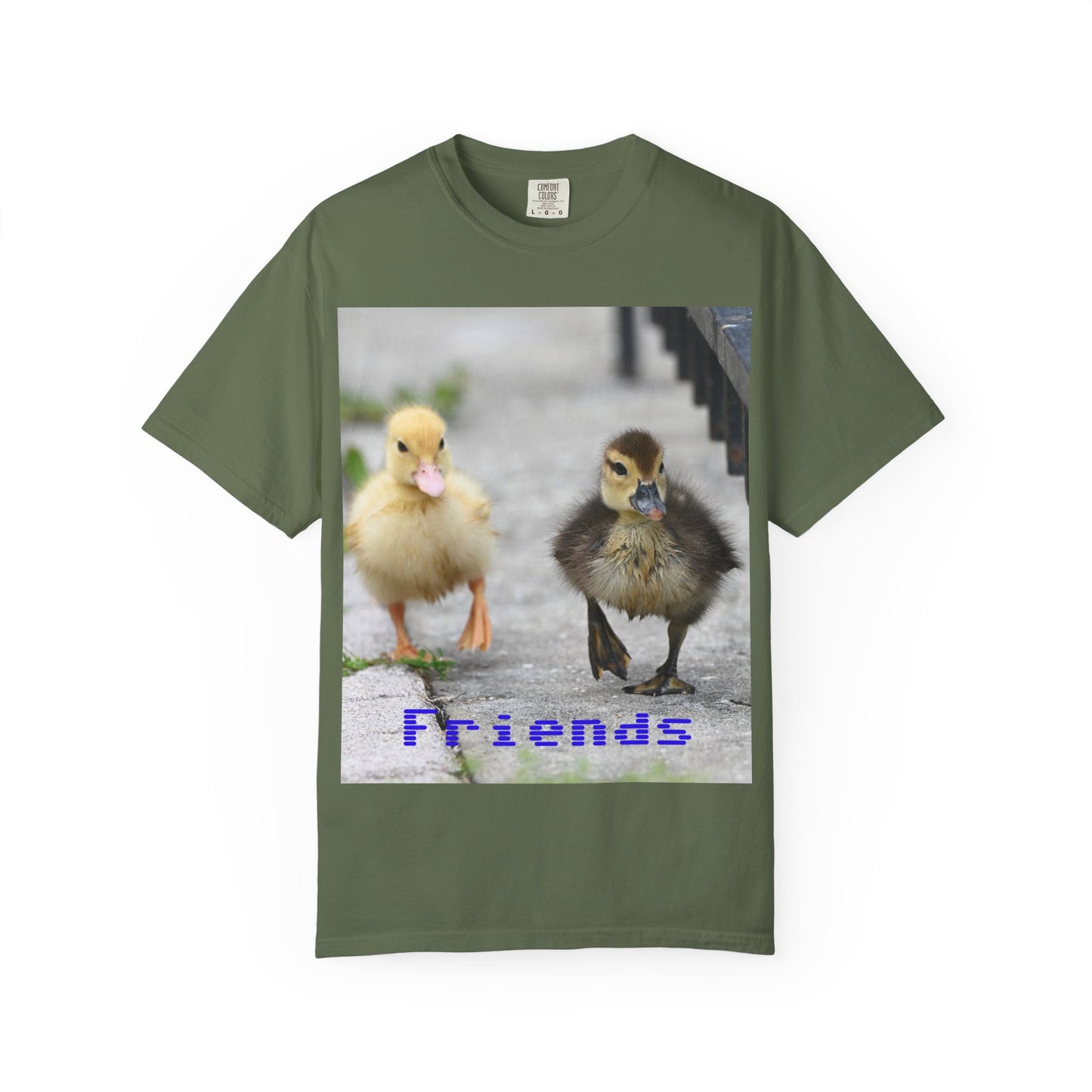 Friends Graphic T-Shirt, Cute Animal Tee, Unisex Casual Wear, Gift for Animal Lovers, Friendship Day Apparel