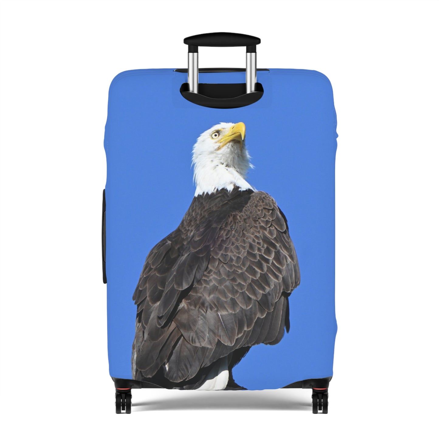 Eagle Luggage Cover, Travel Bag Protector, Suitcase Wrap, Eagle Design, Gift for Travelers, Vacation Accessories