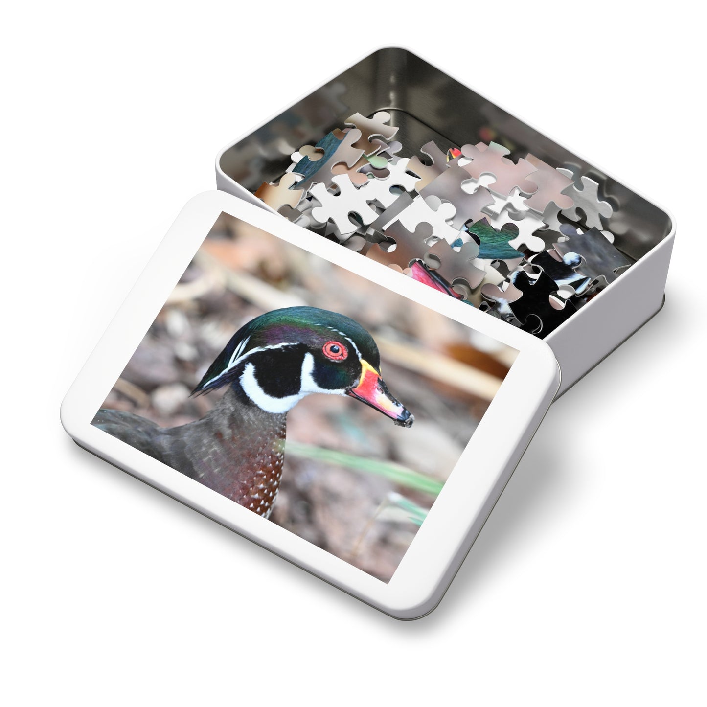 Wood Duck Puzzle, Relaxing Jigsaw Game, Unique Gift for Nature Lovers, Fun Family Activity, Bird Enthusiast Puzzle