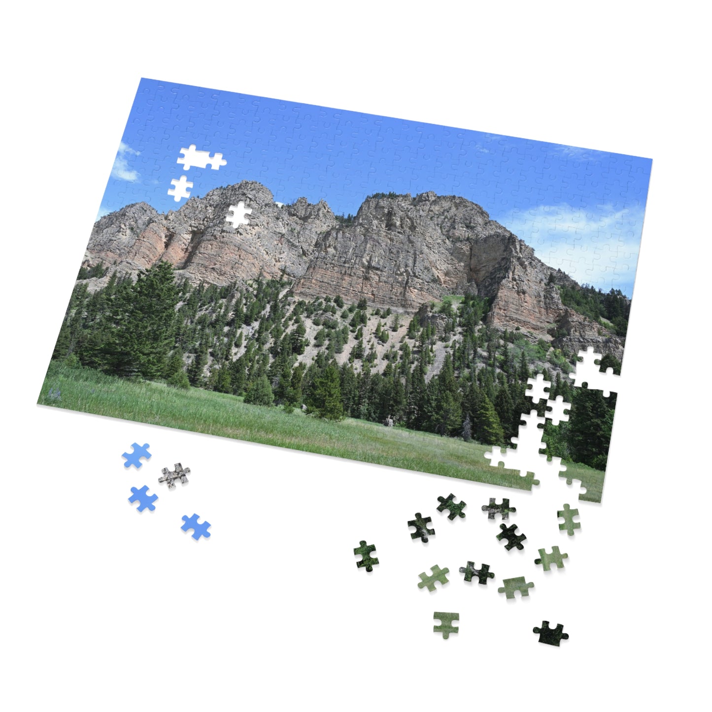 Scenic Jigsaw Puzzle with Tin - Perfect Gift for Nature Lovers, Family Fun, Home Décor, Relaxation Activity, Hiking Theme