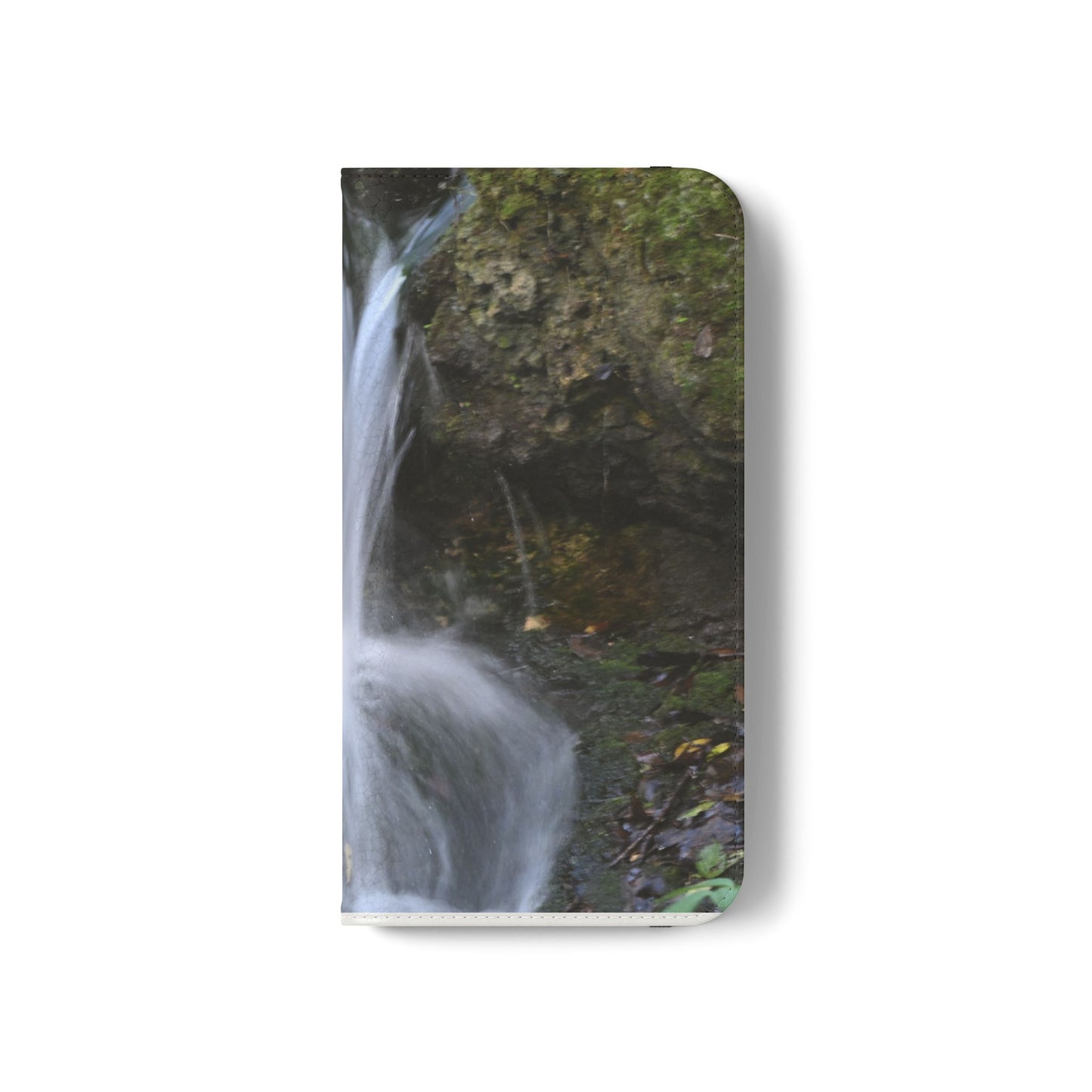 Scenic Waterfall Flip Case, Nature Phone Wallet, Eco-Friendly Phone Accessory, Gift for Nature Lovers, Travel Must-Have
