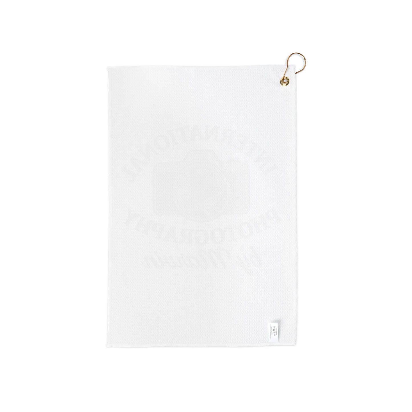 Golf Towel - "International Photography by Marvin" Logo Microfiber Golf Towel with Grommet Ring