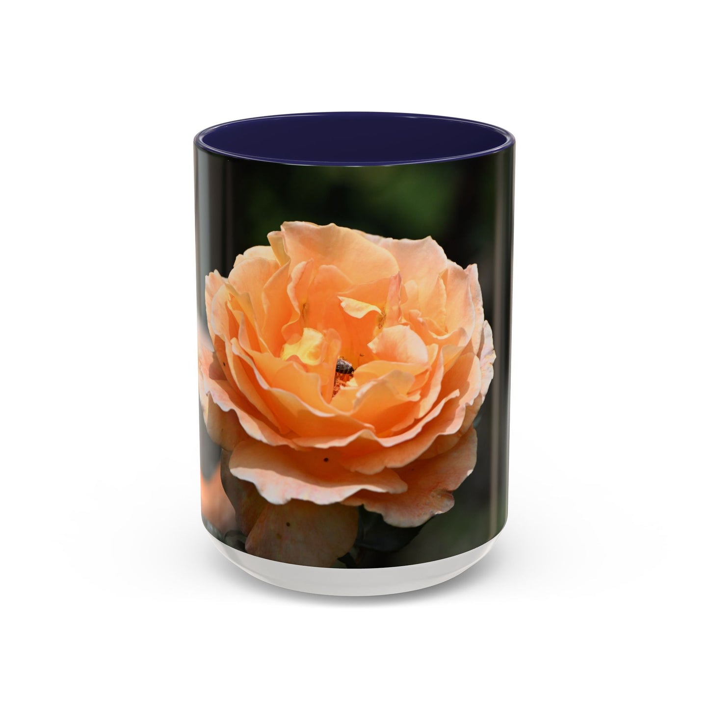 Floral Accent Coffee Mug - Stylish Drinkware for Nature Lovers, Gift for Her, Home Decor, Tea Lovers, Floral Gifts