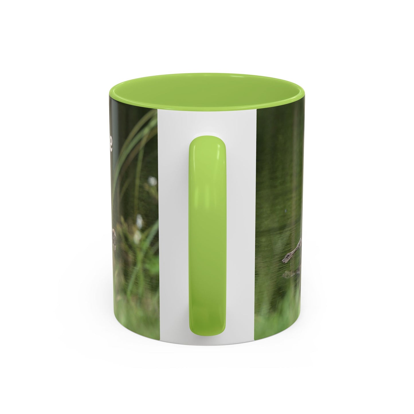 Nature-Inspired Coffee Mug with 'Coffee Time' Design - Perfect Gift for Nature Lovers