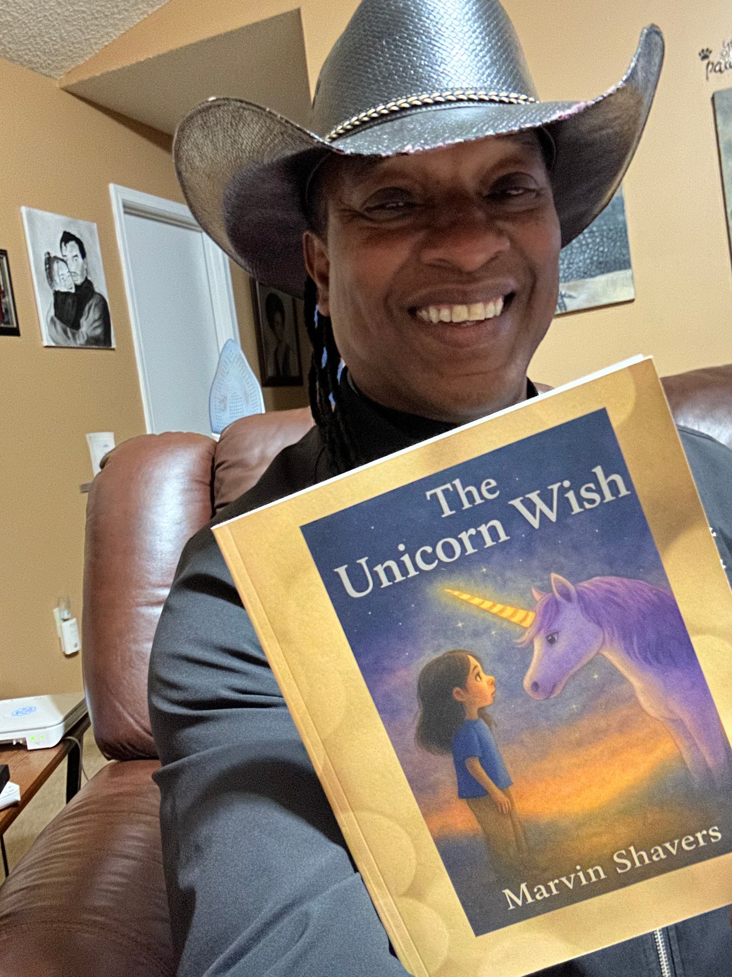 The Unicorn Wish- Signed Paperback by Marvin Shavers