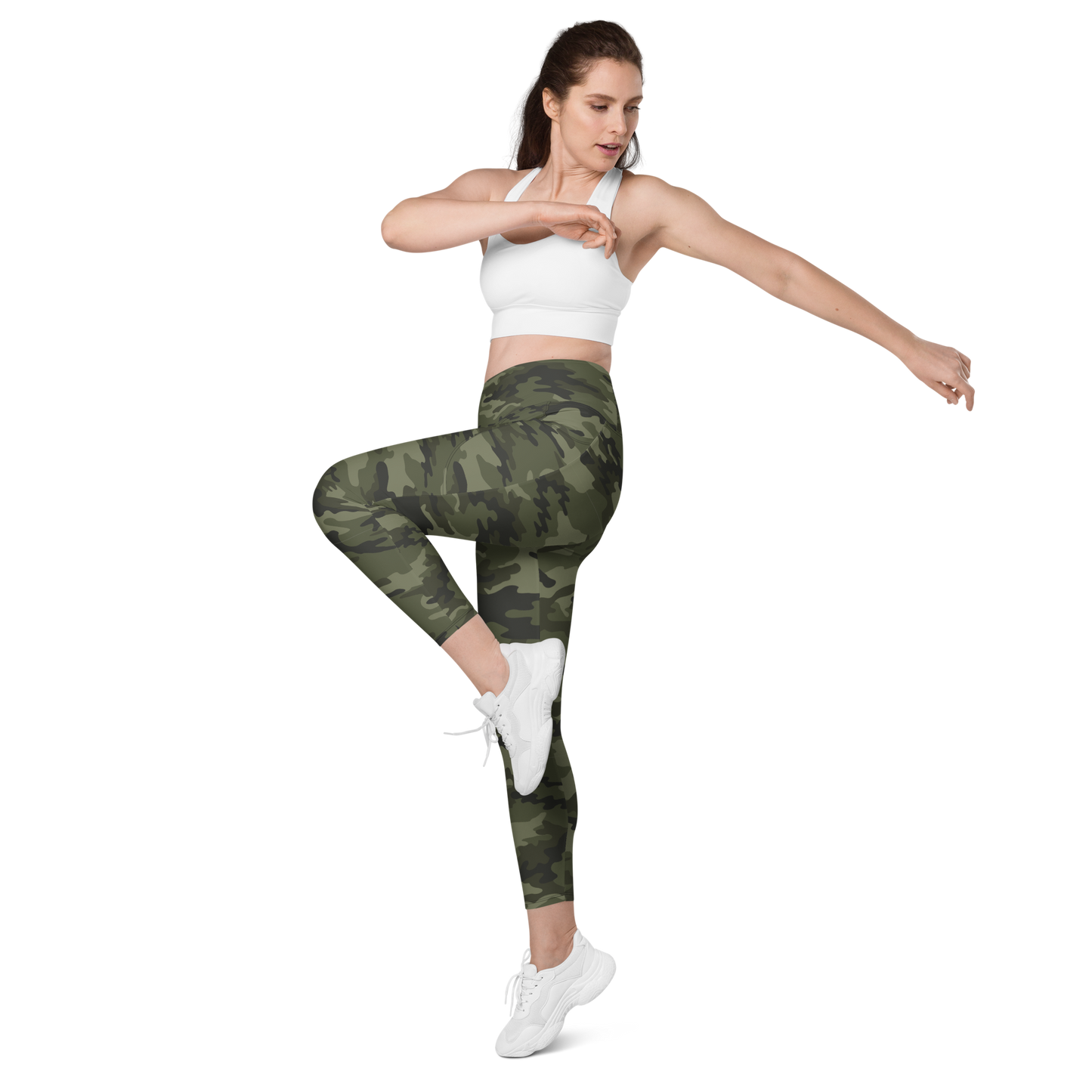 The Casual Camo Company Military Leggings with Pockets