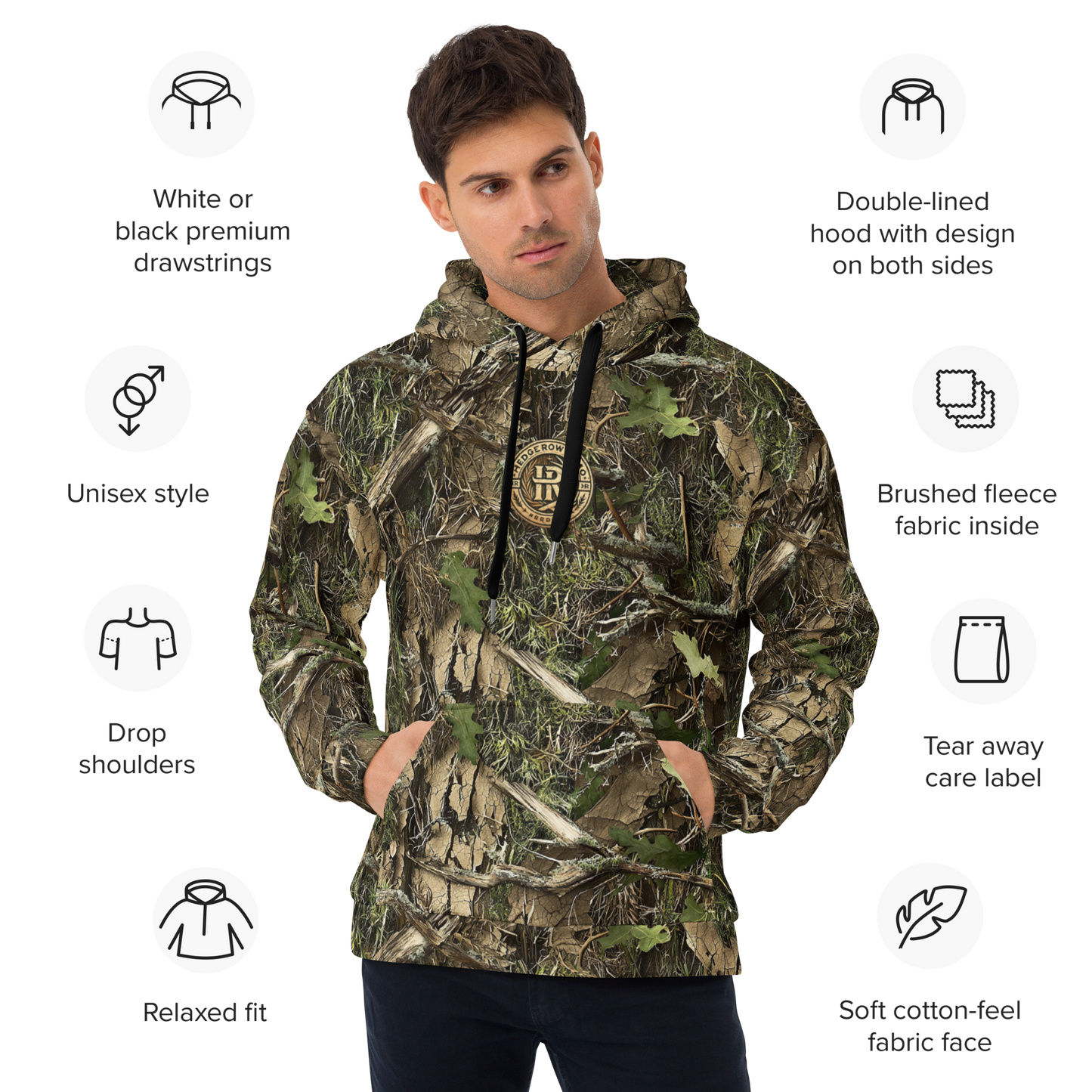 HedgeRow Camo Hoodie