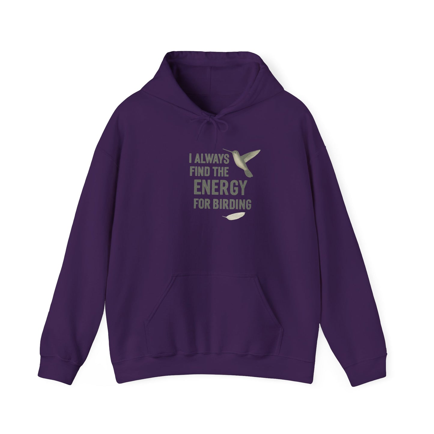 Birding Energy Hoodie - Perfect Gift for Bird Watchers, Eco-Friendly Fashion, Outdoor Adventure Sweatshirt, Nature Lover Apparel, [...]