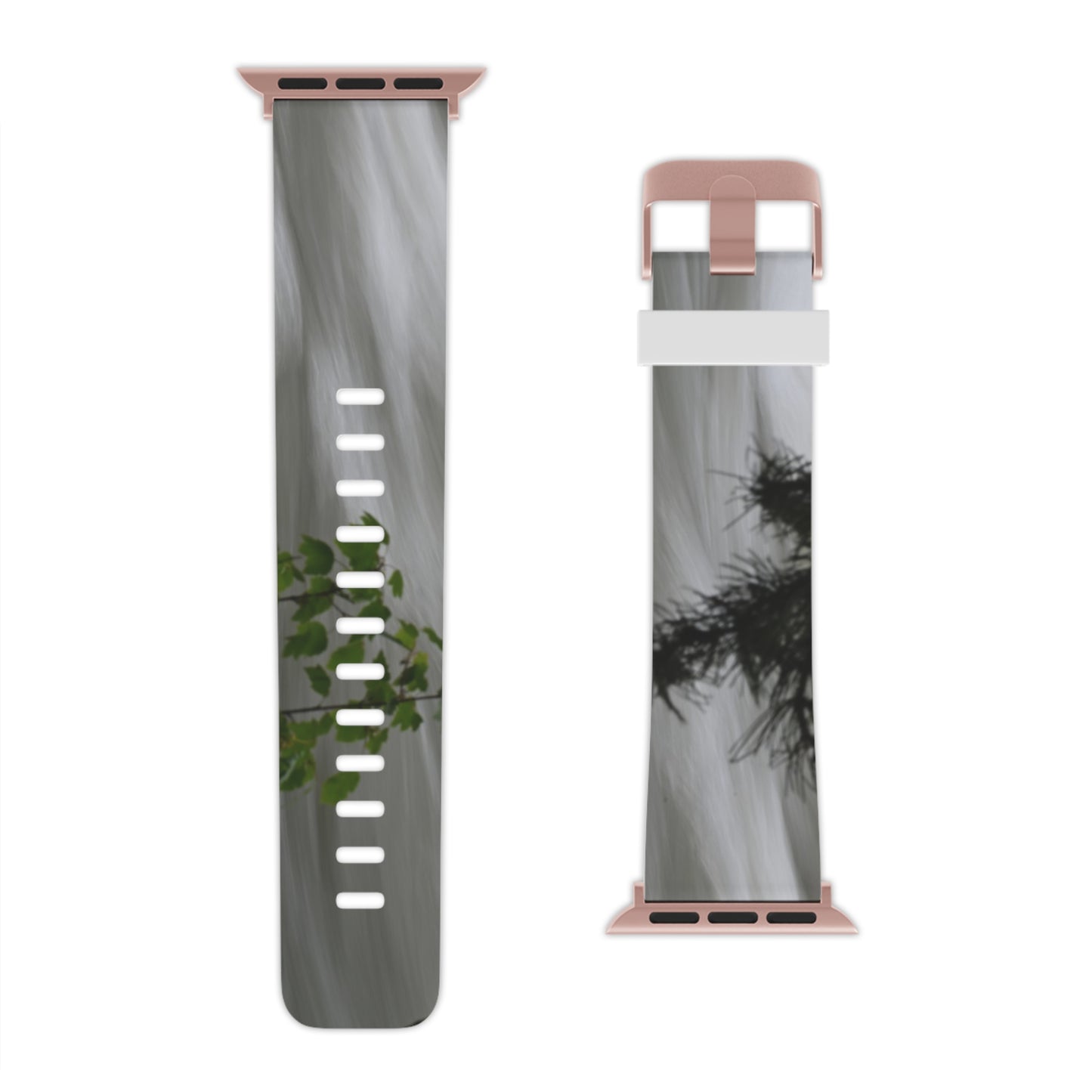 Stylish Apple Watch Band - Minimalist Nature Design, Unique Smartwatch Strap, Gift for Nature Lovers, Everyday Wear, Trendy Accessories