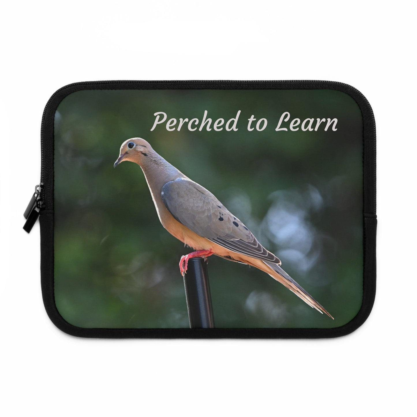 Bird-Themed Laptop Sleeve for Students, Perched to Learn, College Essentials, Unique Gift, Study Accessories, Tech Protection