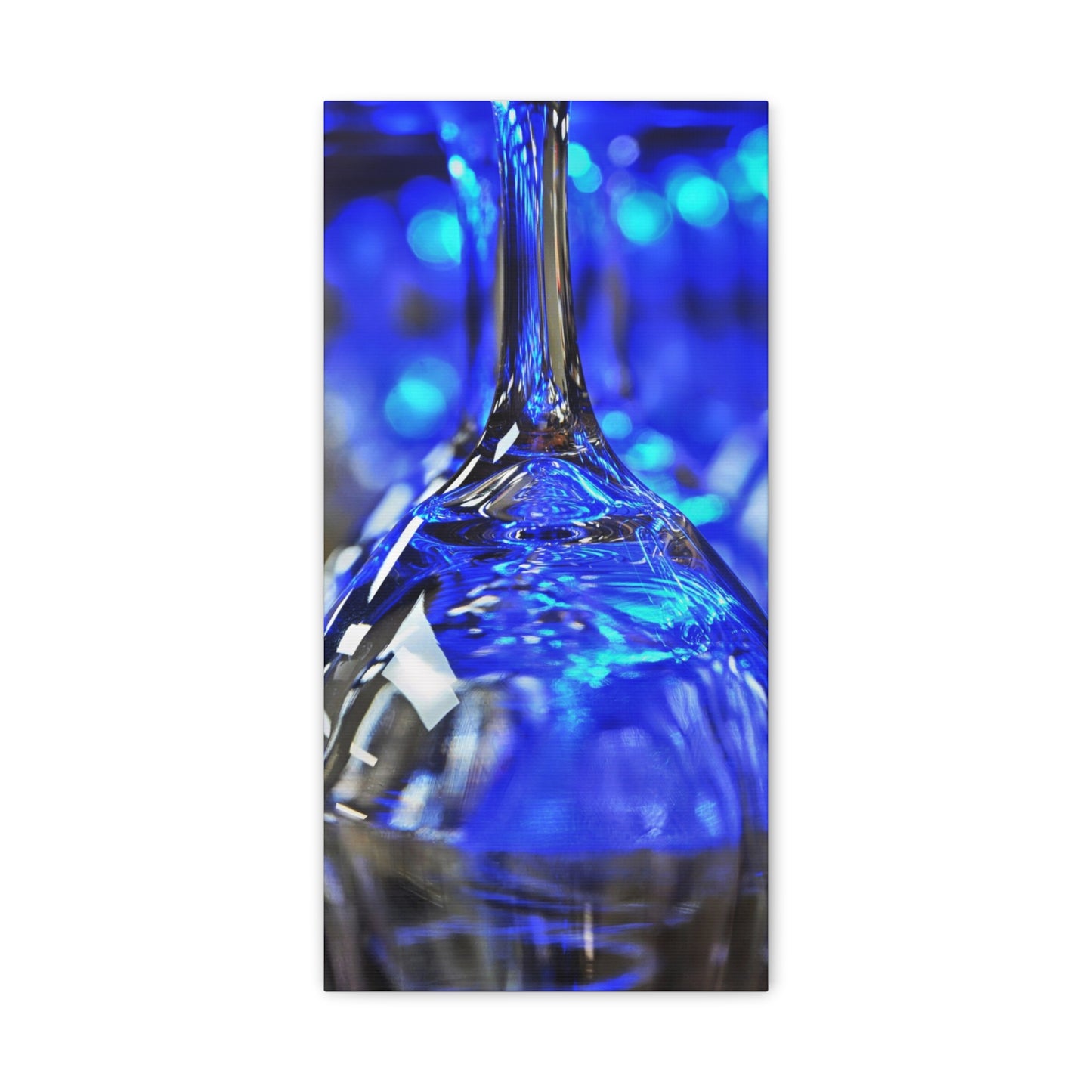 Blue Reflection Canvas Art Print