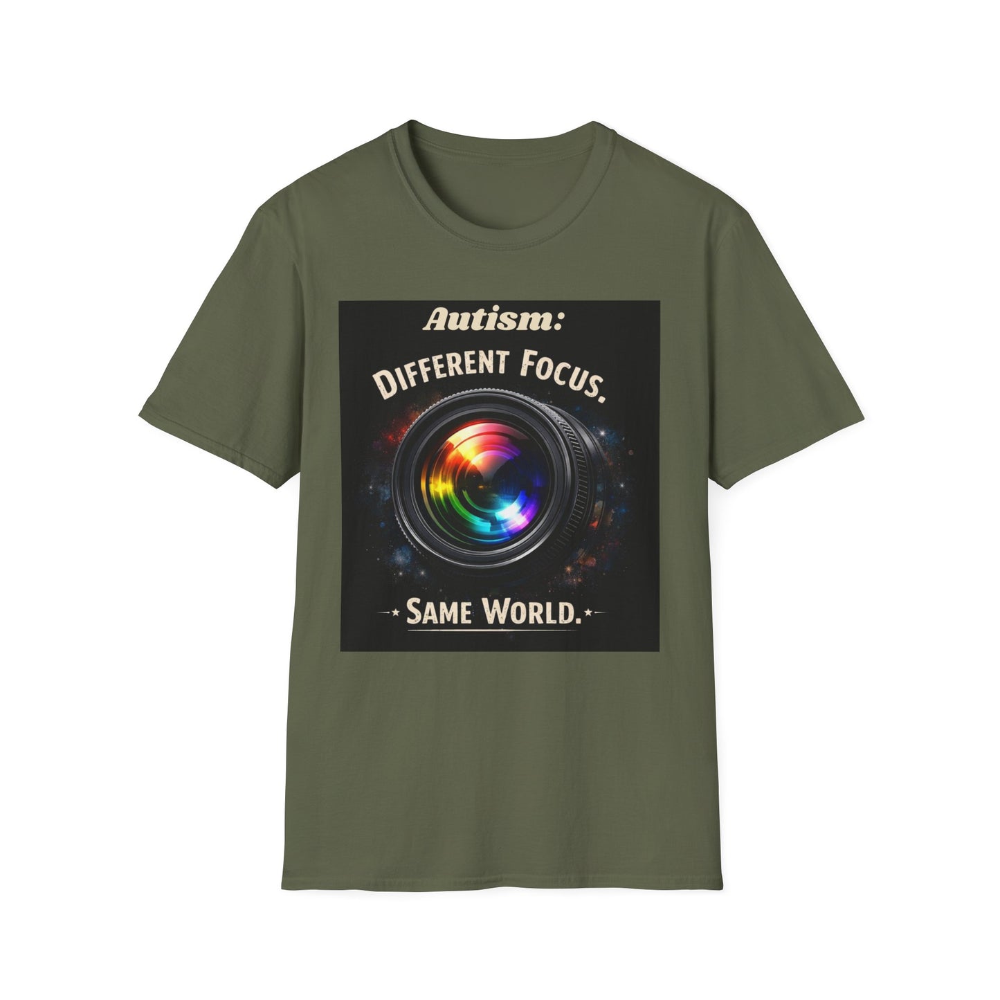 Autism: Different Focus Same World T-Shirt
