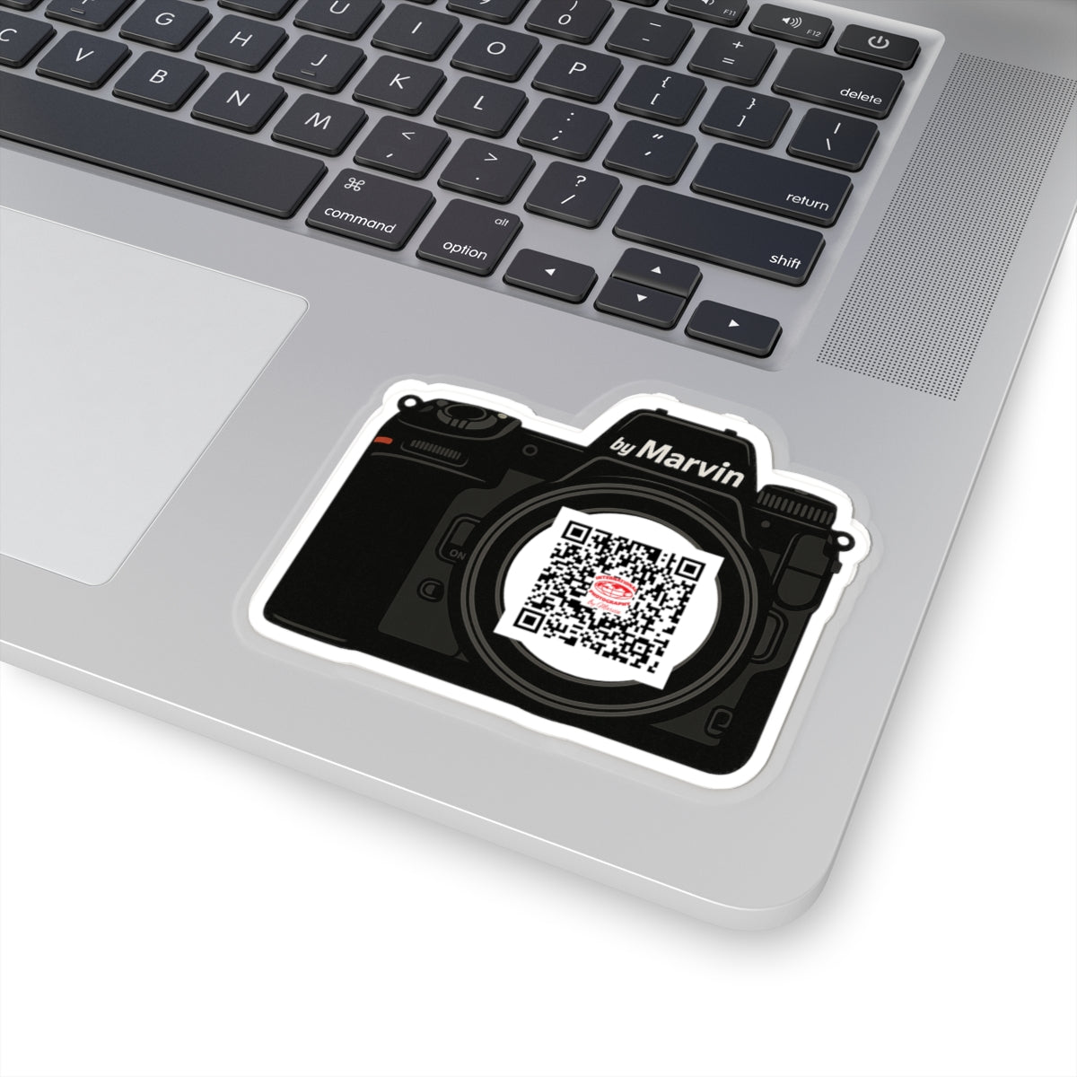 Camera Kiss-Cut Stickers - Photography Lover Decor, Laptop Stickers, Scrapbooking, DIY Projects, Gift for Creatives