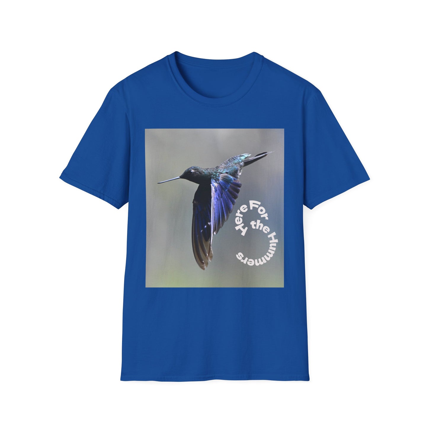 Hummingbird Photo Tee — "For the Tiny Moments" Nature T-Shirt