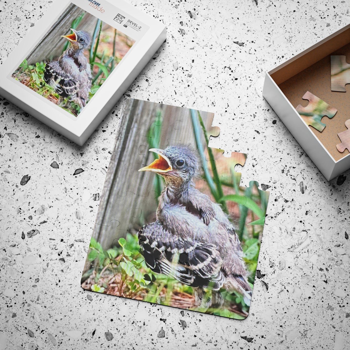 Kids' Nature Puzzle - 30-Piece Interactive Fun, Educational Activity, Bird Puzzle Gift, Toddler Toys, Wildlife Learning