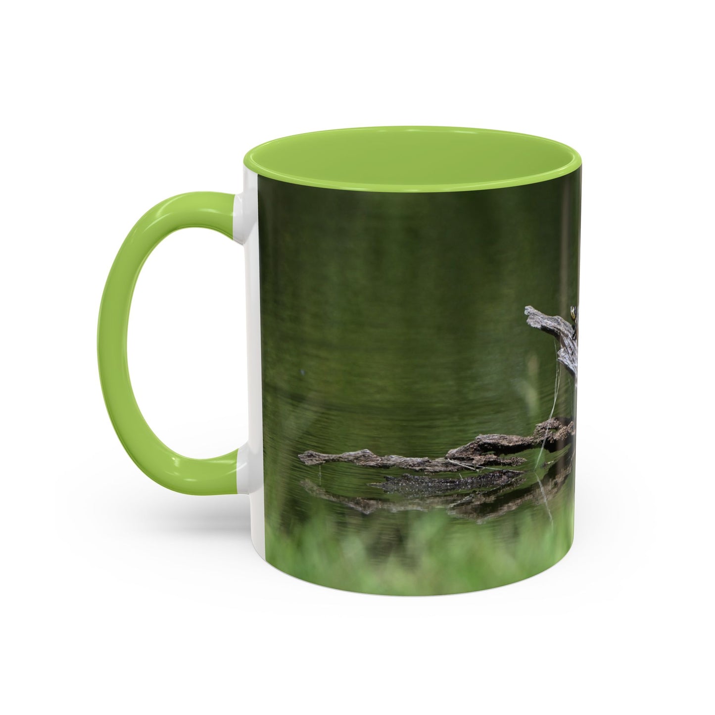 Nature-Inspired Coffee Mug with 'Coffee Time' Design - Perfect Gift for Nature Lovers