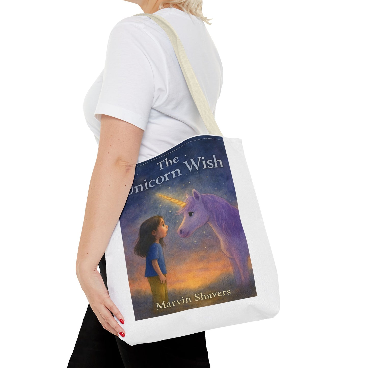 Unicorn Wish Tote Bag – Perfect for Dreamers and Readers