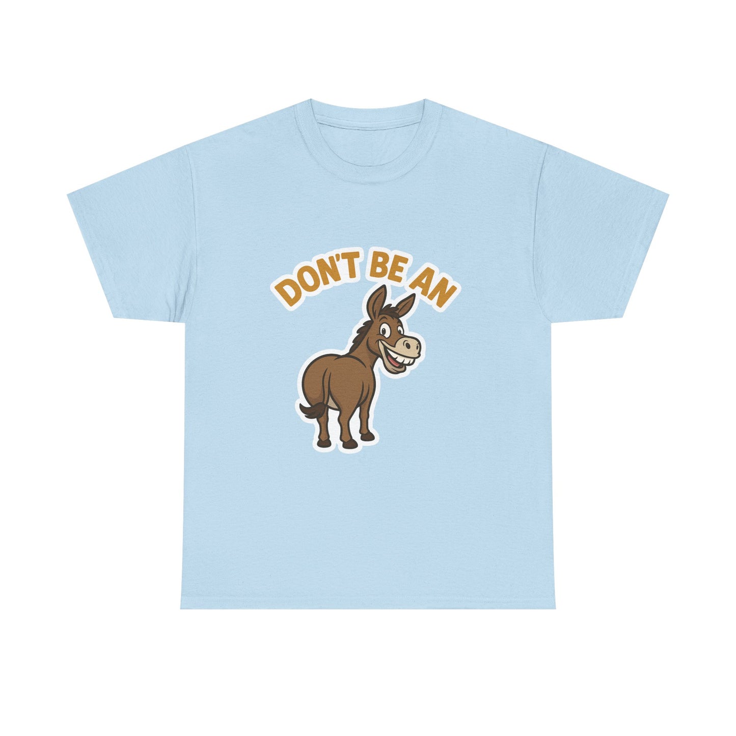 Funny Donkey Graphic Tee - Unisex Heavy Cotton Shirt