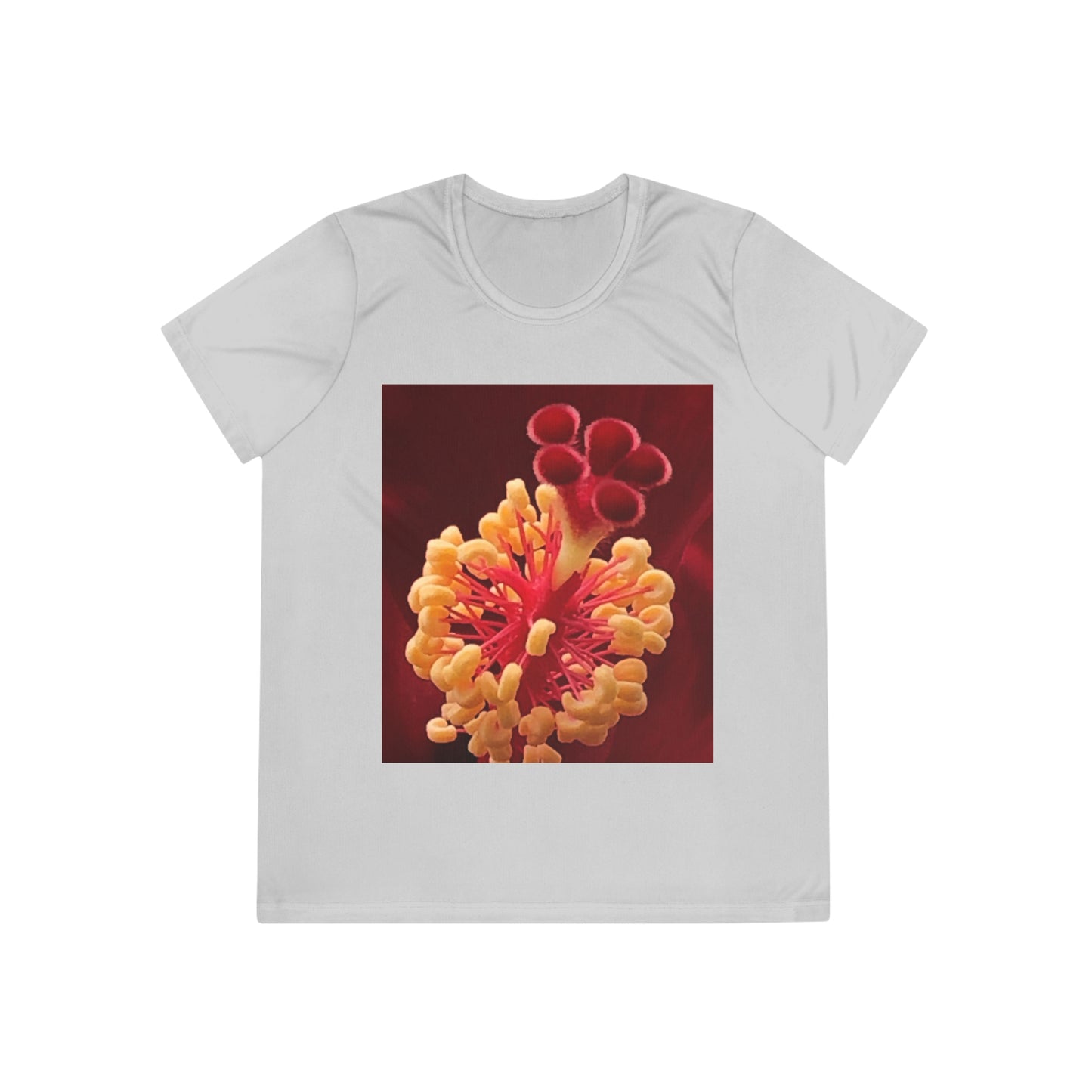 Vibrant Floral Competitor Tee, Nature-Inspired Shirt, Women’s Graphic Tee, Artistic Floral Top, Casual Spring Fashion
