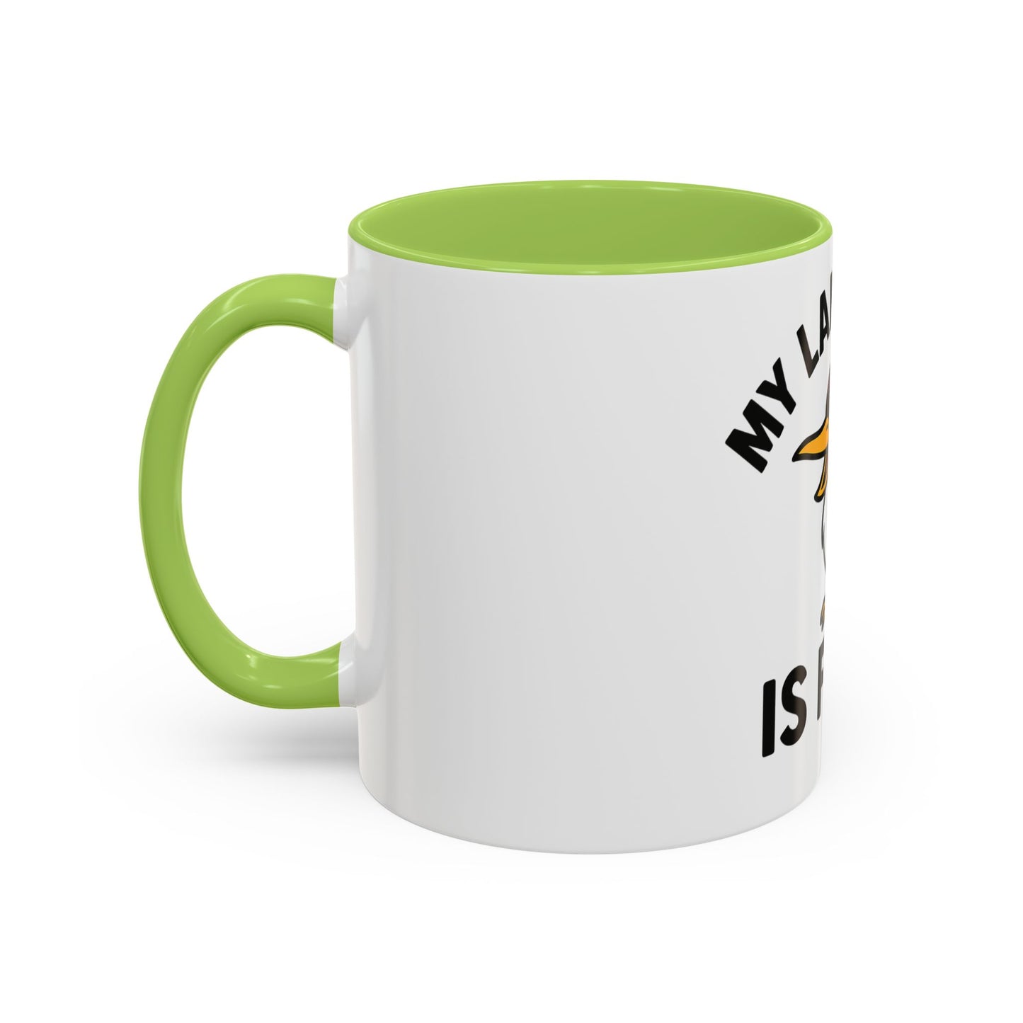 My Language Is Fowl Coffee Mug — Funny Woodpecker Accent Mug (11/15oz)