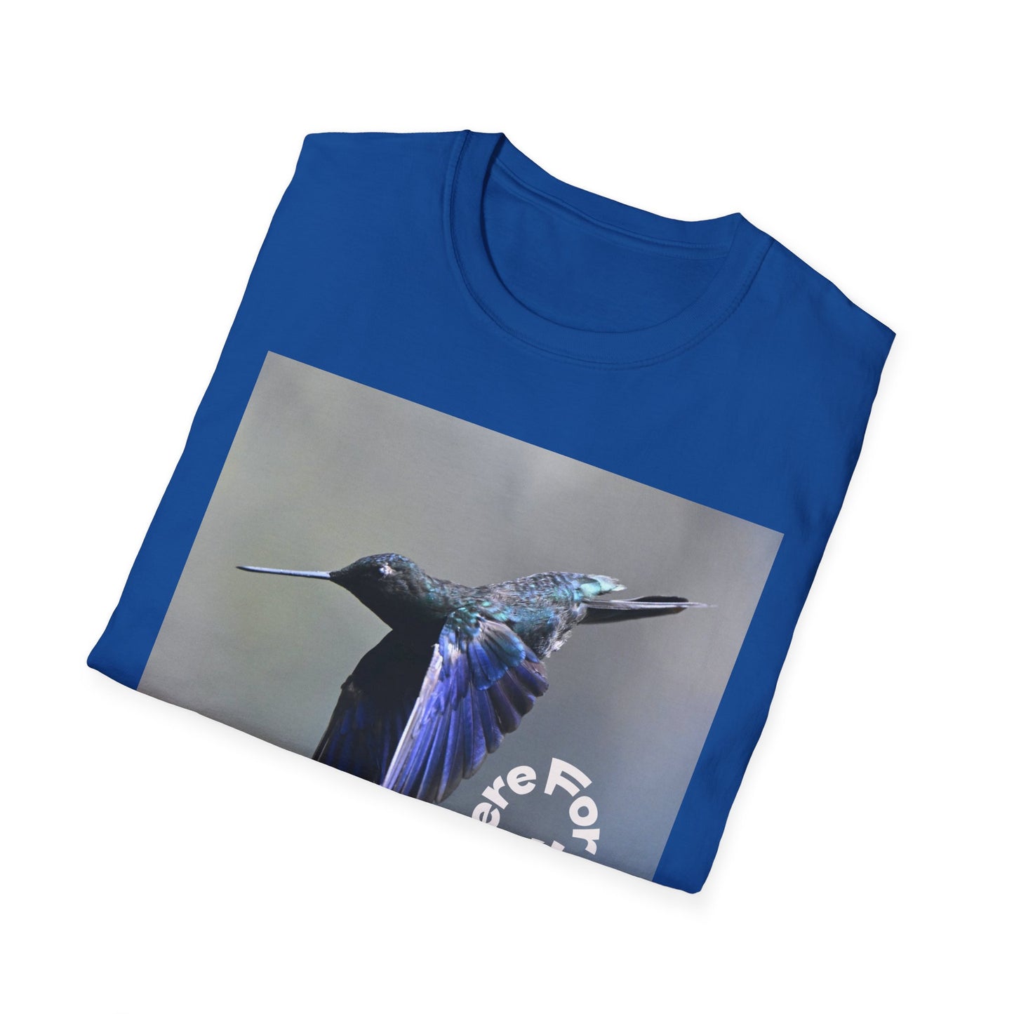 Hummingbird Photo Tee — "For the Tiny Moments" Nature T-Shirt