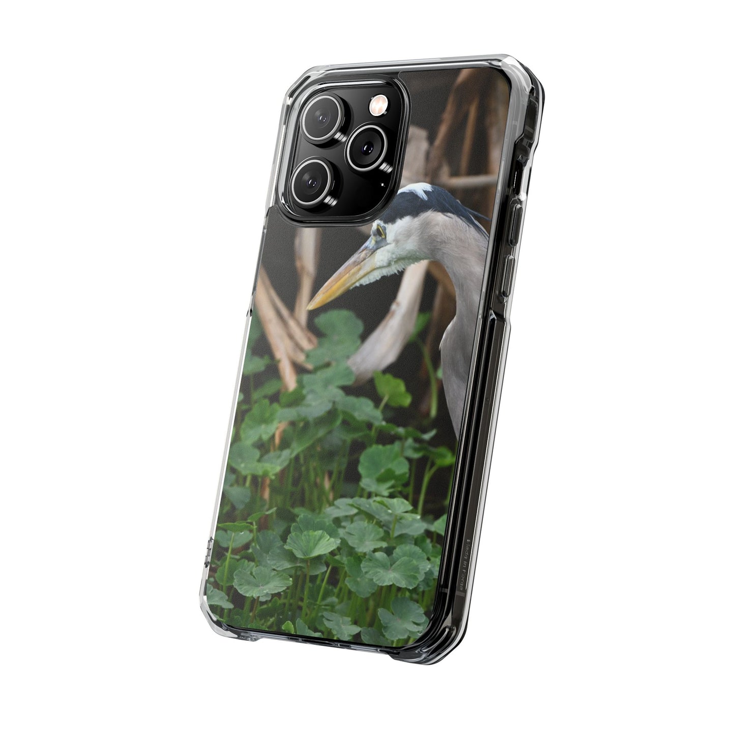 Great Blue Heron Phone Case with Clear Impact Design, Gift for Nature Lovers, Unique Phone Accessory, Protective Case, Bird Enthusiast Gift