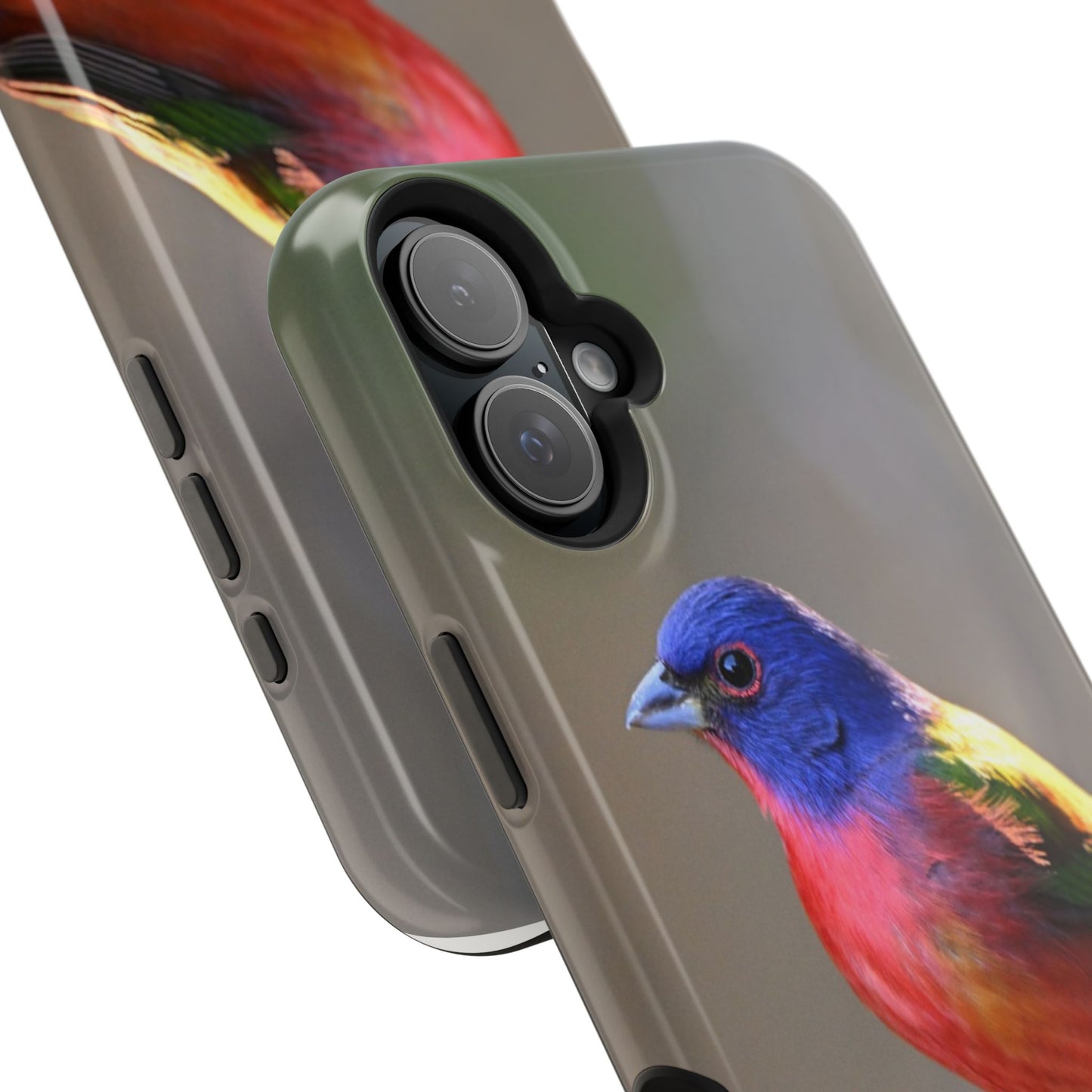 Colorful Bird Phone Case, Magnetic Tough Cases, Nature Lover Gift, Wildlife Phone Cover, Eco-Friendly Tech Accessories