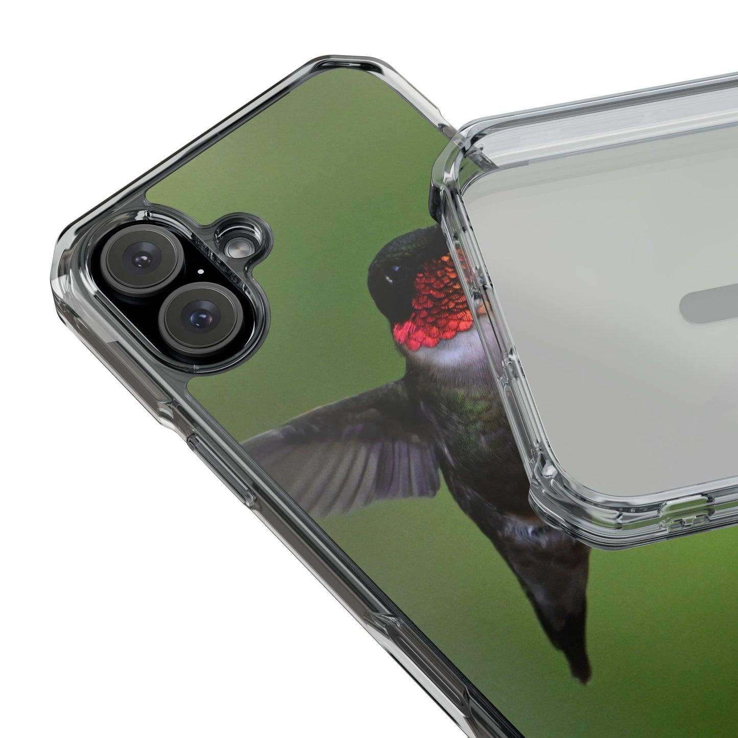 Hummingbird Phone Case with Clear Impact Design, Gift for Nature Lovers, Unique Phone Accessory, Protective Case, Bird Enthusiast Gift