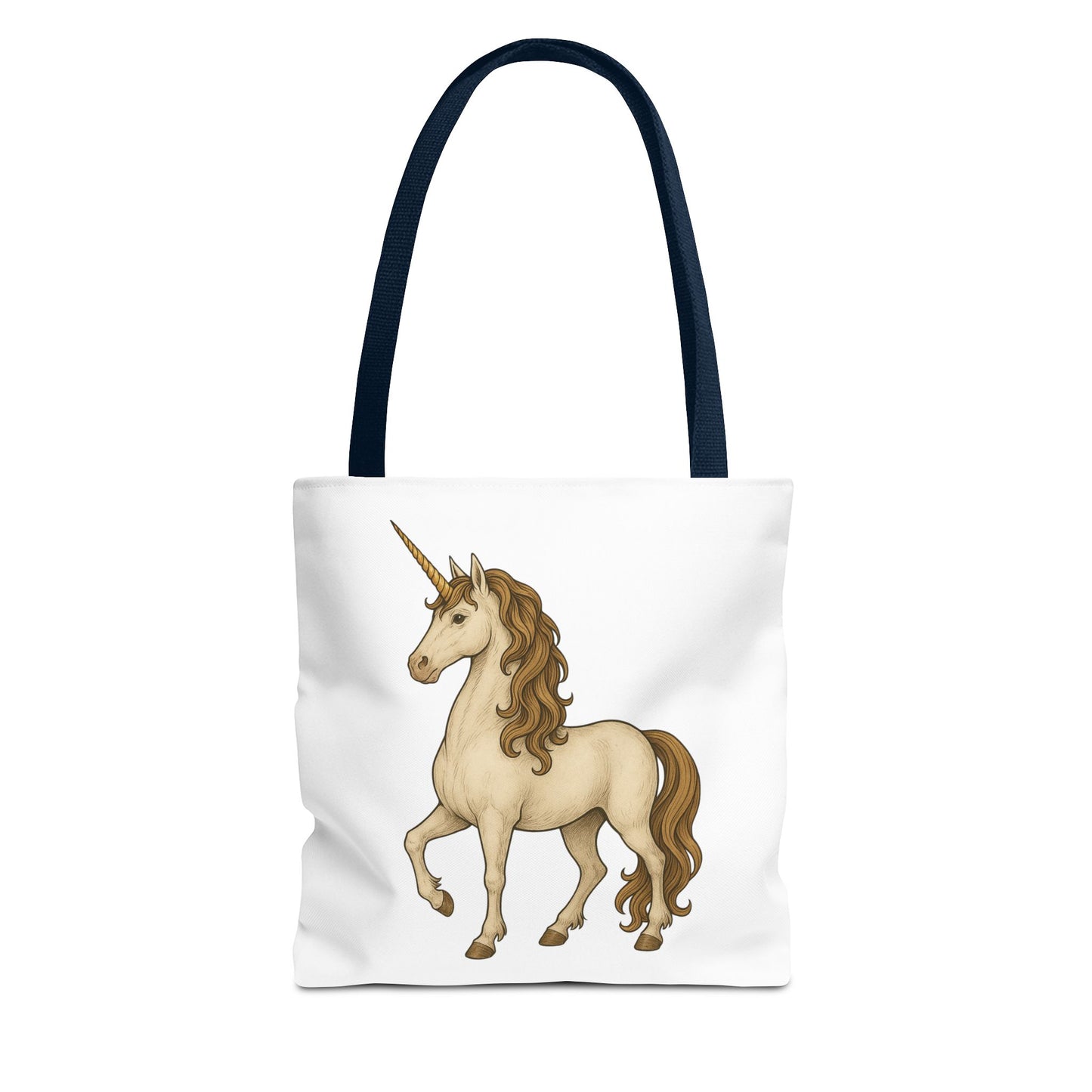 Unicorn Tote Bag, Cute Unicorn Bag, Graphic Tote for Kids, Stylish Carryall, Birthday Gift, AOP Tote, Eco-Friendly Shopping Bag