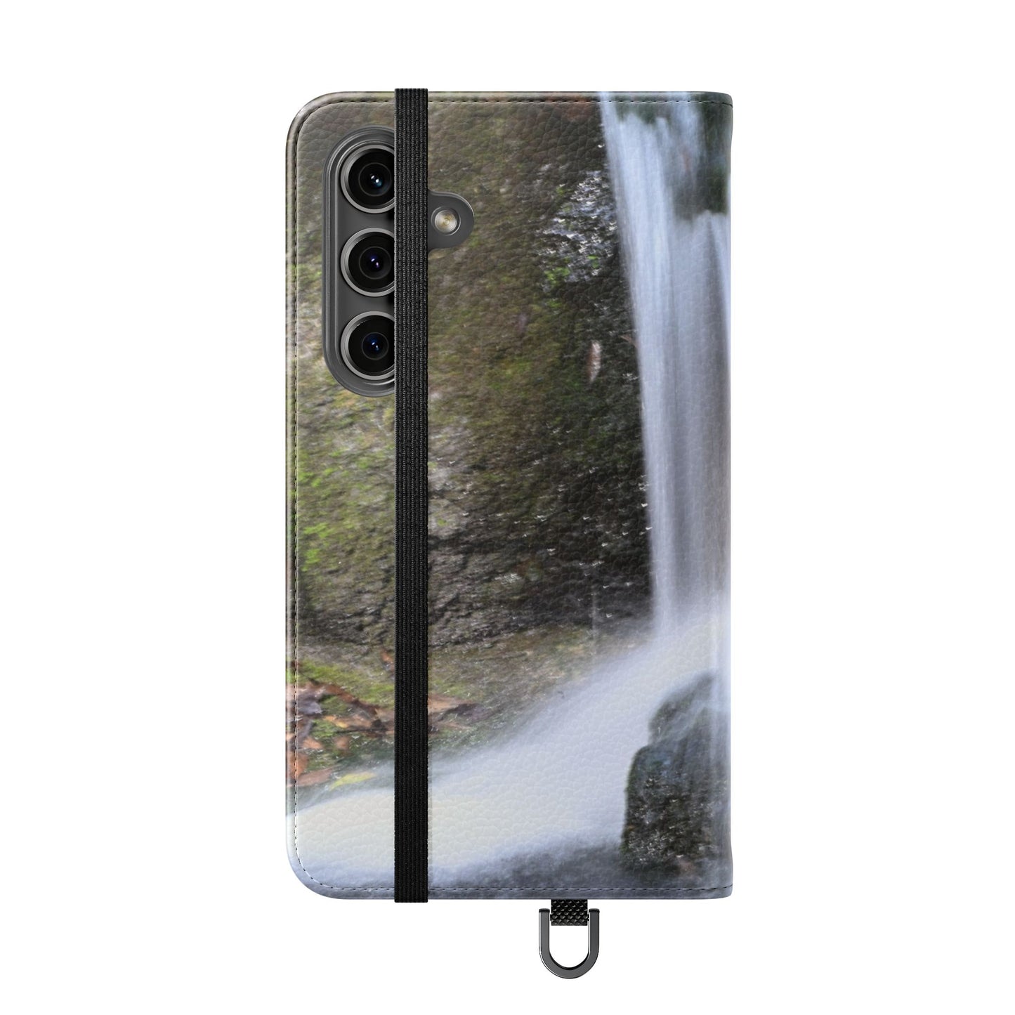 Scenic Waterfall Flip Case, Nature Phone Wallet, Eco-Friendly Phone Accessory, Gift for Nature Lovers, Travel Must-Have