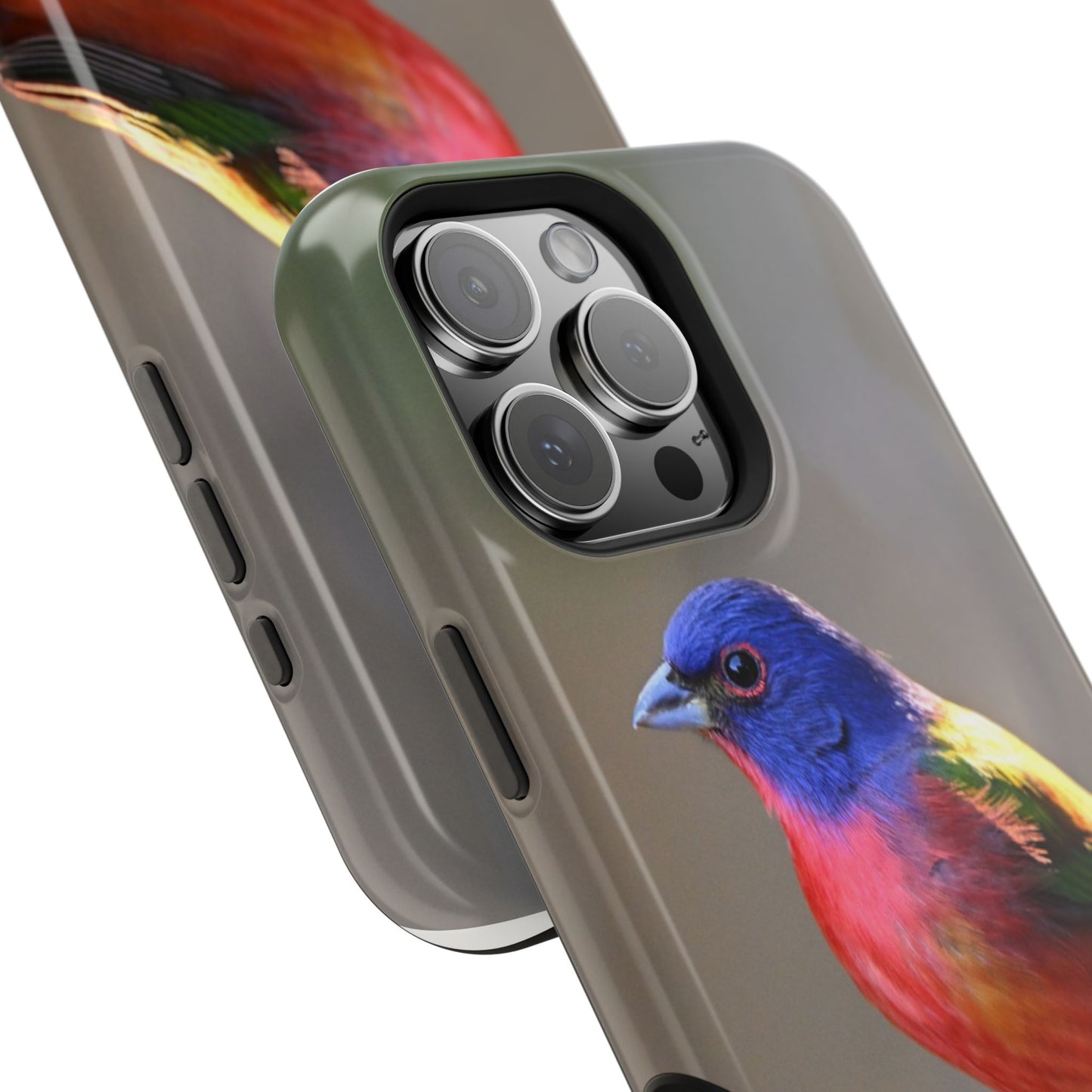 Colorful Bird Phone Case, Magnetic Tough Cases, Nature Lover Gift, Wildlife Phone Cover, Eco-Friendly Tech Accessories